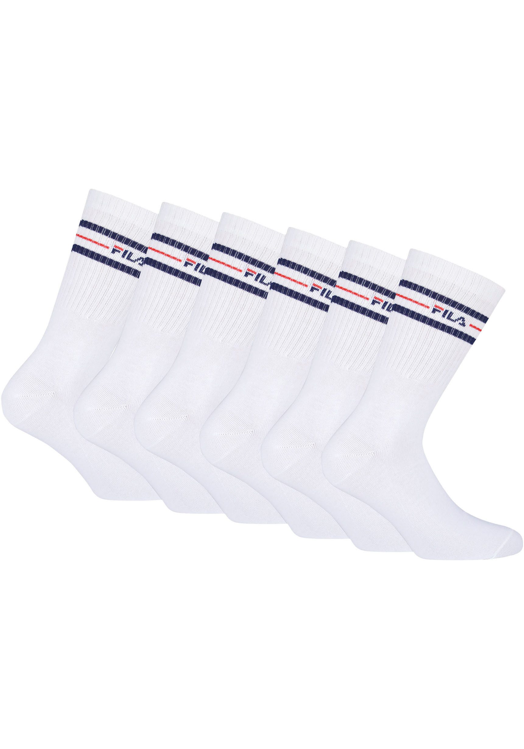 Fila Sportsokken UNISEX LIFESTYLE PLAIN SOCKS (6 paar)