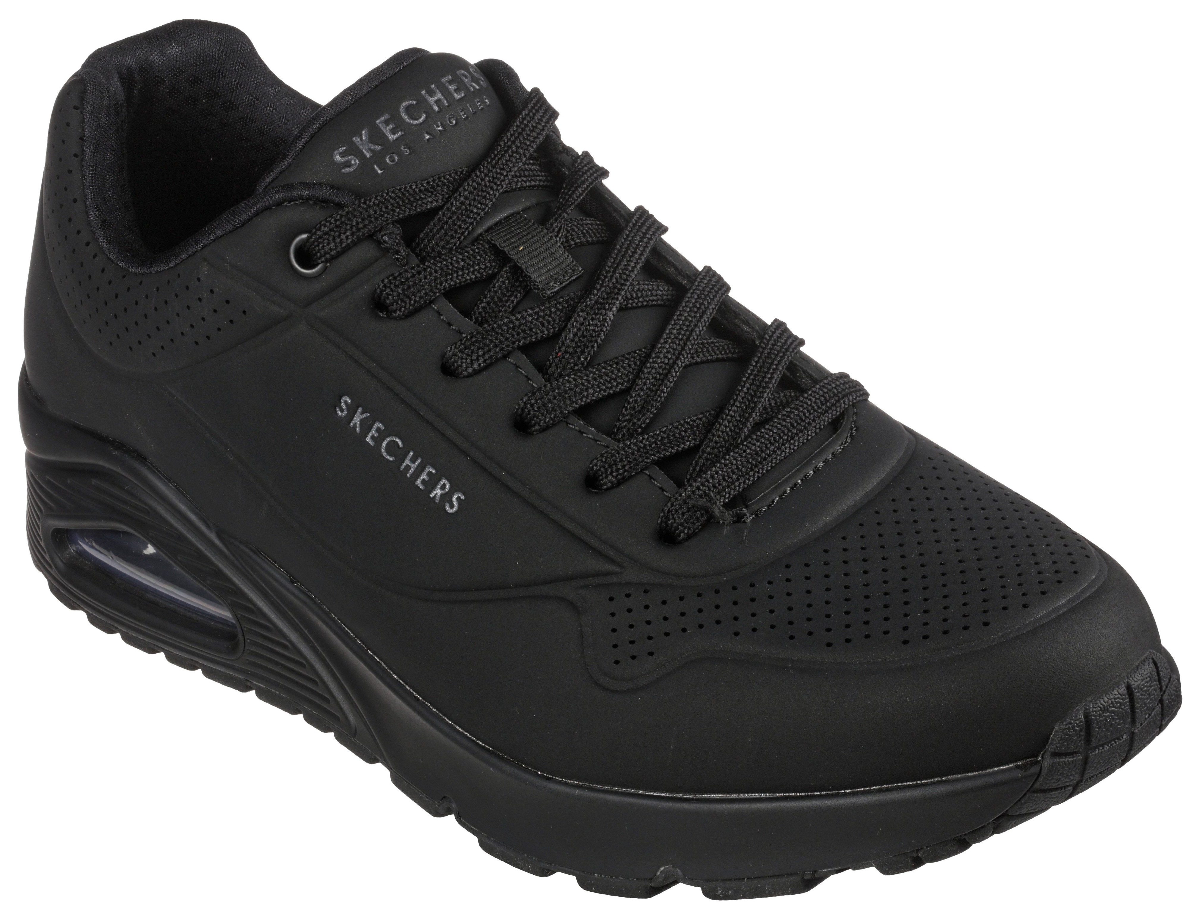 Skechers Sneakers UNO-STAND ON AIR heren veterschoenen maat 41 zwart