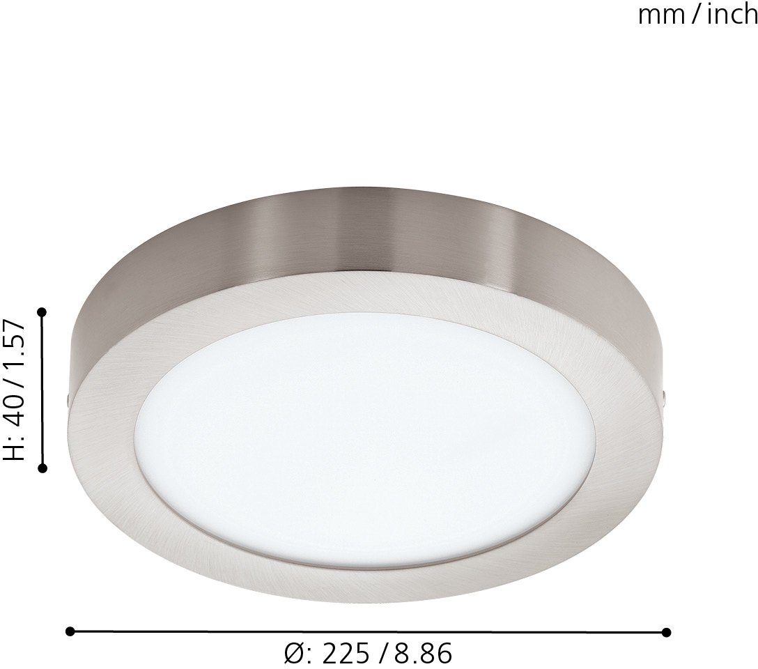 EGLO Opbouwarmatuur FUEVA-C EGLO CONNECT, bediening via app + afstandsbediening, BLE, CCT, RGB