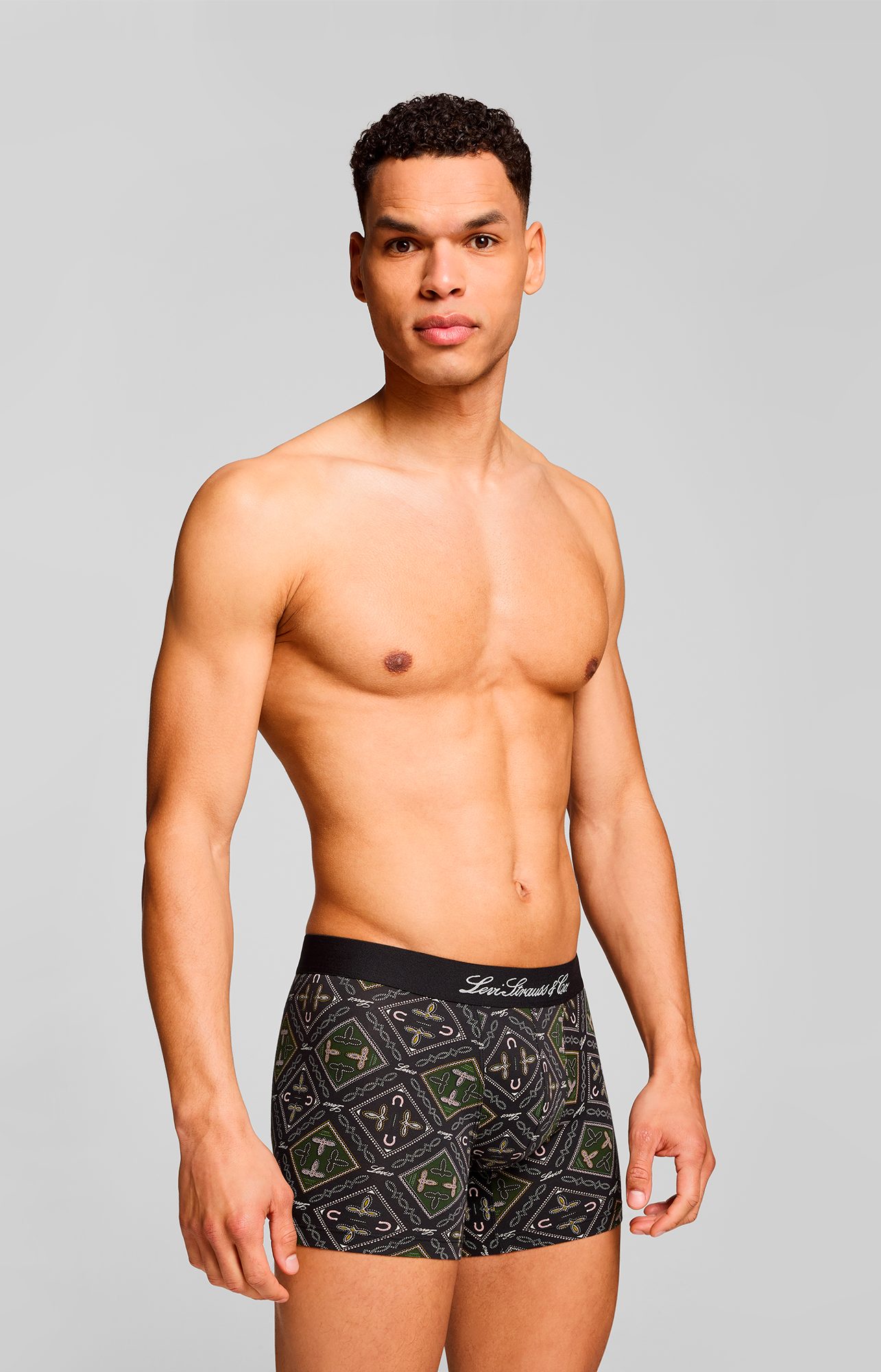 Levi's® Boxershort LEVIS MEN WESTERN AOP BOXER BRIEF 2P (Set van 2)