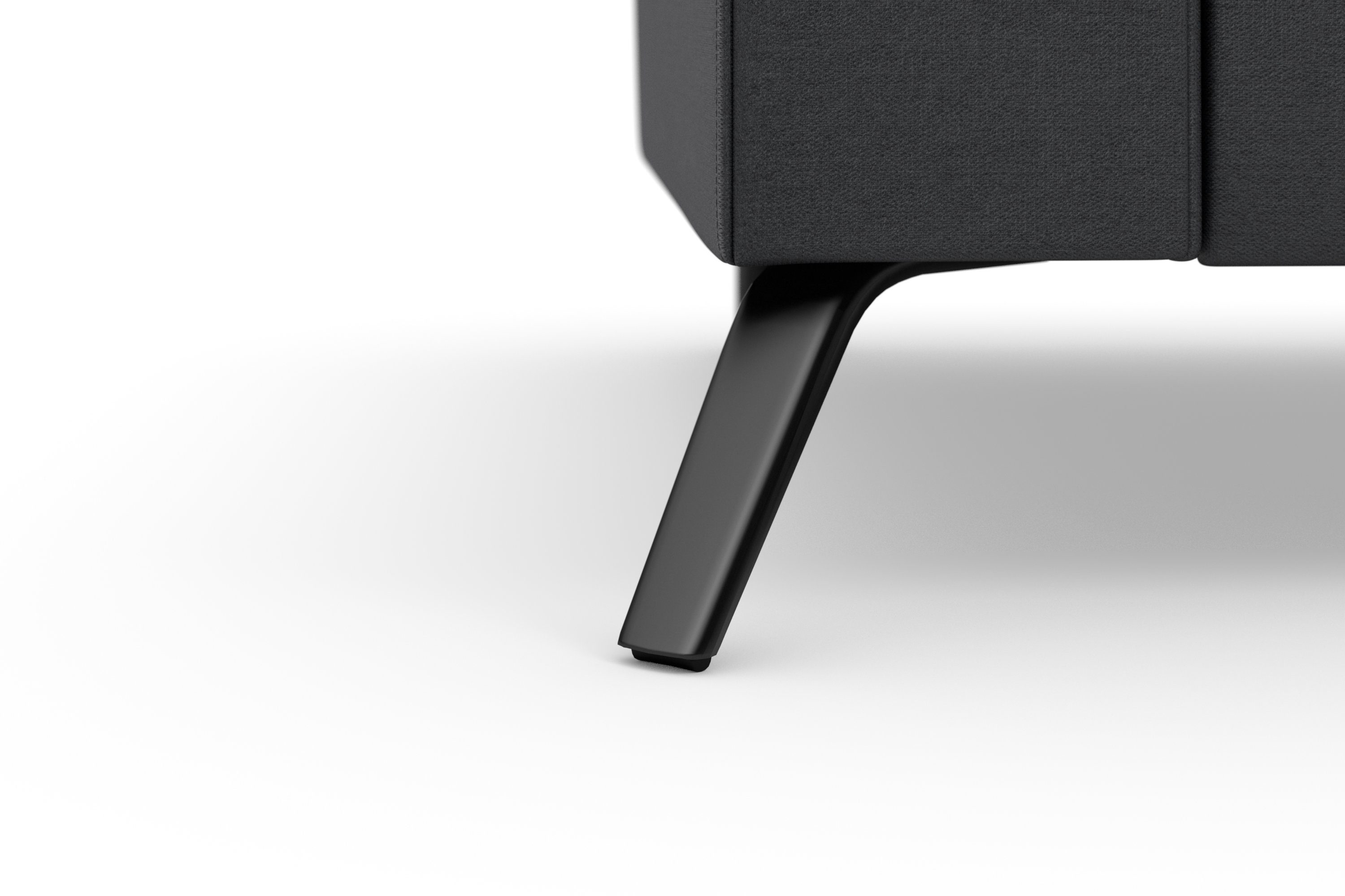 sit&more Hoekbank Olsen L-vorm inclusief zitdiepteverstelling, naar keuze met slaapfunctie, 15 cm hoog