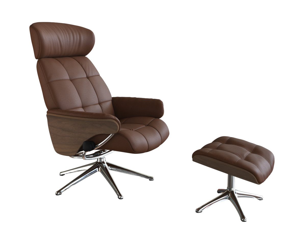 FLEXLUX Relaxfauteuil Skagen functionele stoel, gestoffeerde stoel, armleuning, TV-fauteuil