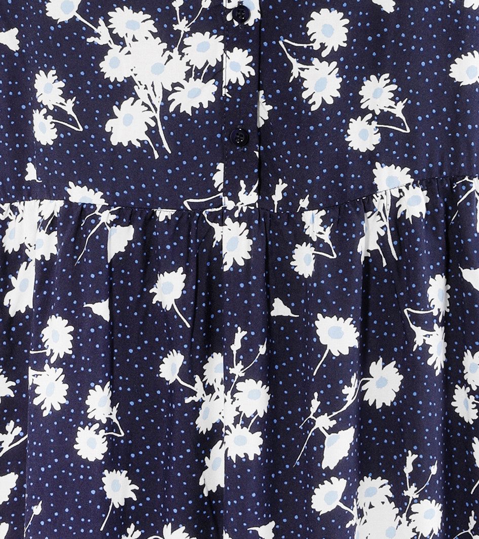 Aniston PLUS Lange blouse met bloemen en kleine stippen bedrukt - nieuwe collectie