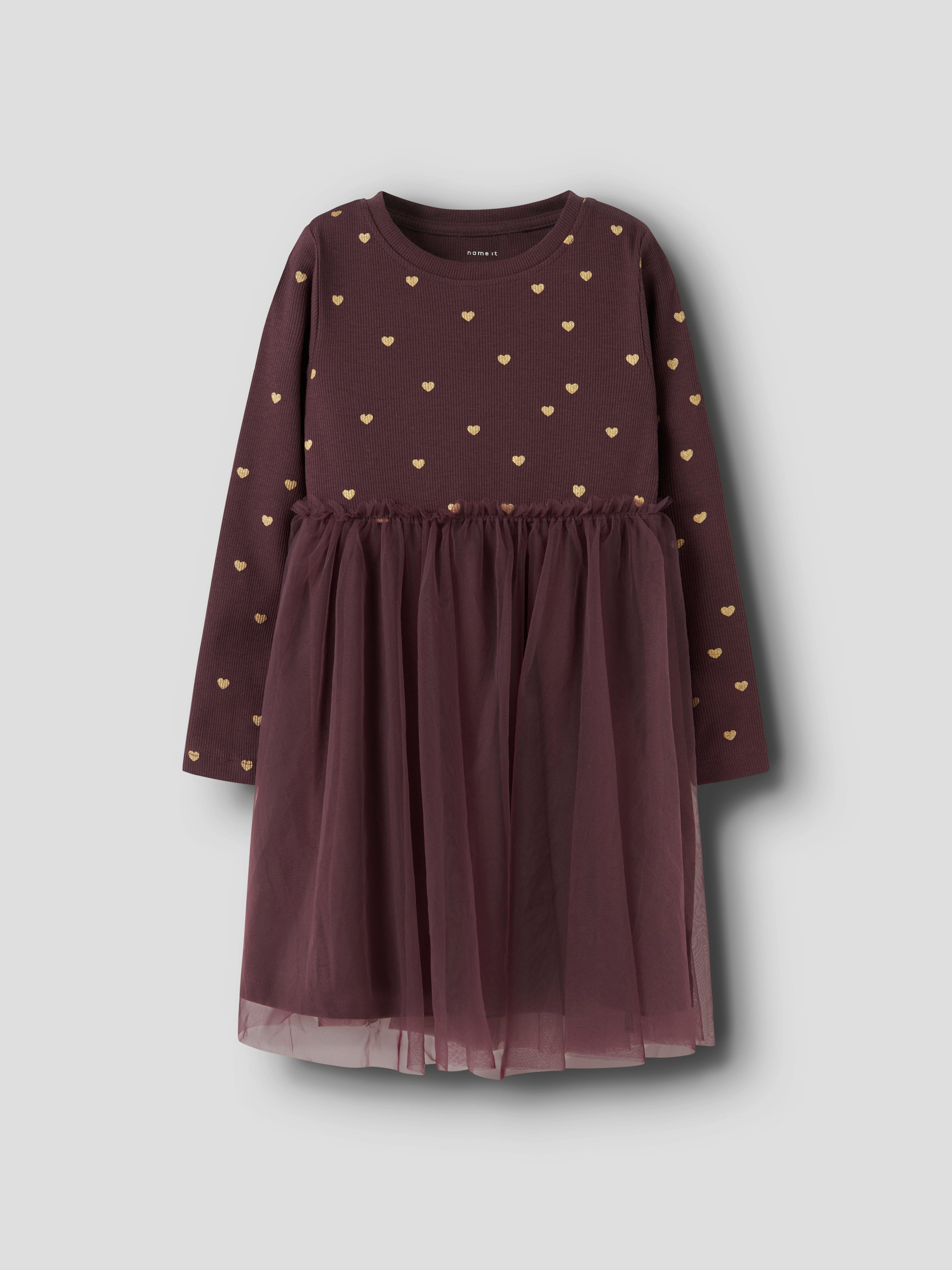 Name It Tulen jurk NMFNADJA LS DRESS NOOS