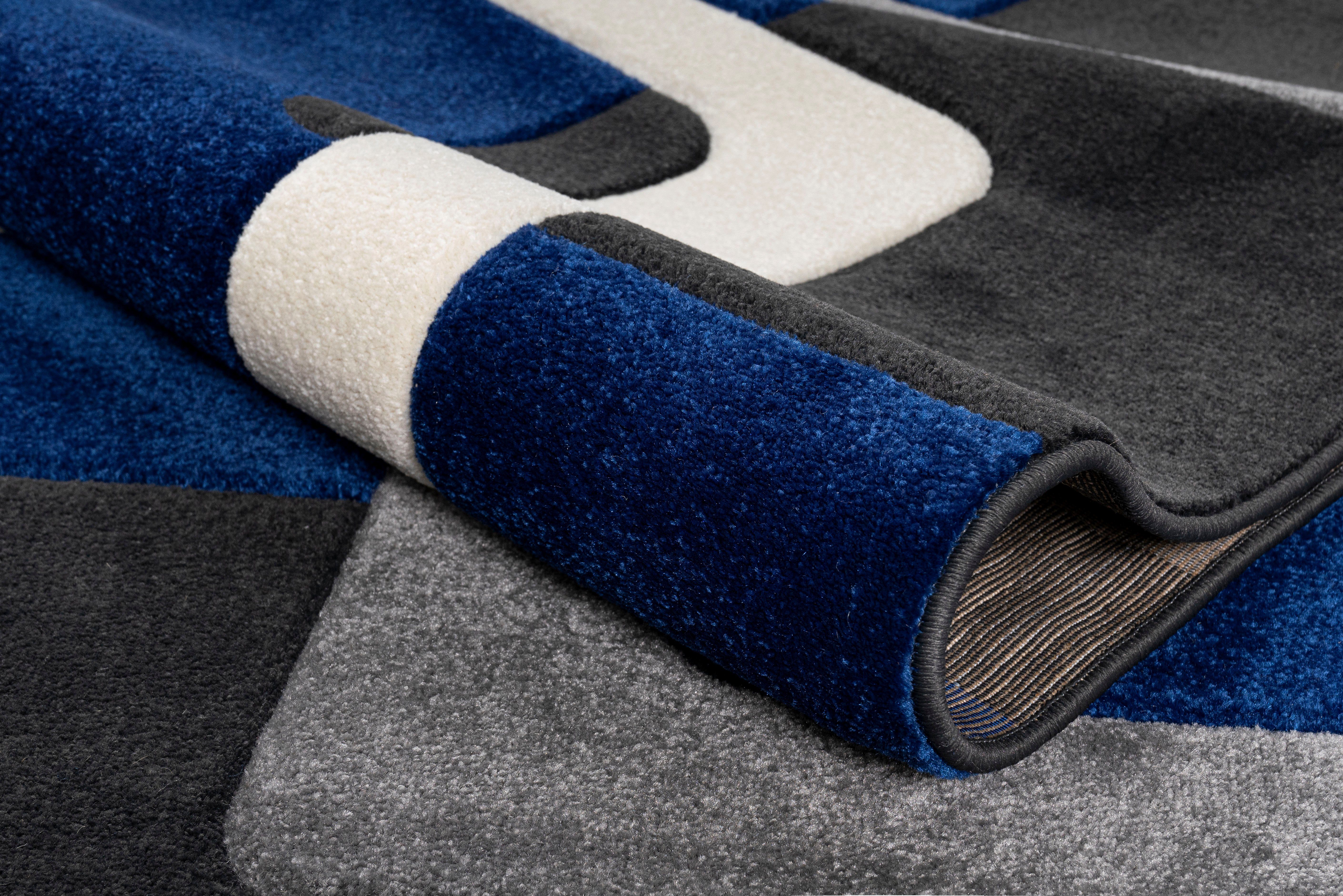 my home Vloerkleed Maxim Hoog-laag effect, kortpolig, 3D-ontwerp, klantenfavoriet