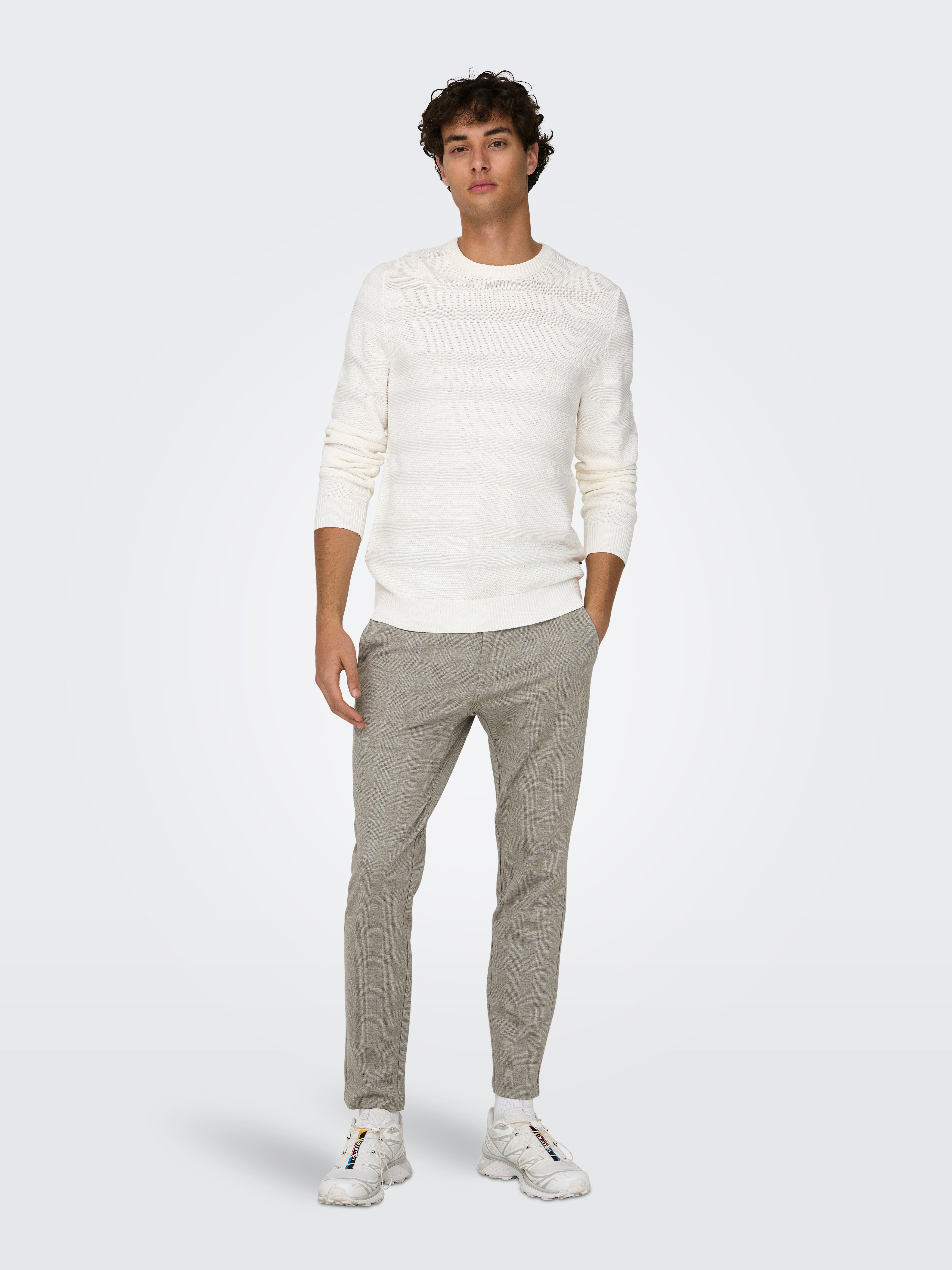 ONLY & SONS Chino ONSMARK SLIM CHECK 020919 PANT NOOS