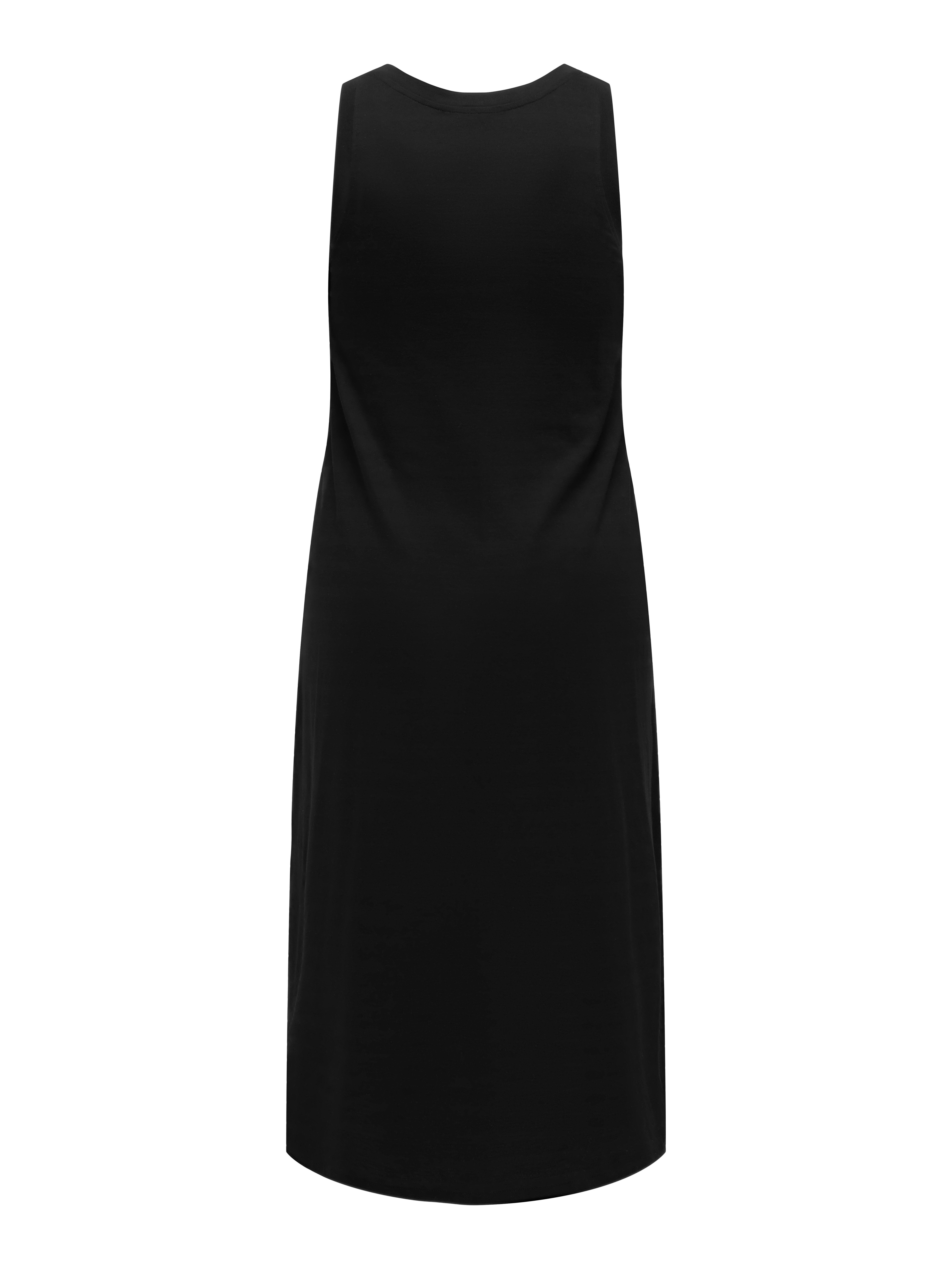ONLY CARMAKOMA Shirtjurk CARMAY LIFE S/L CALF V-NECK DRESS JRS