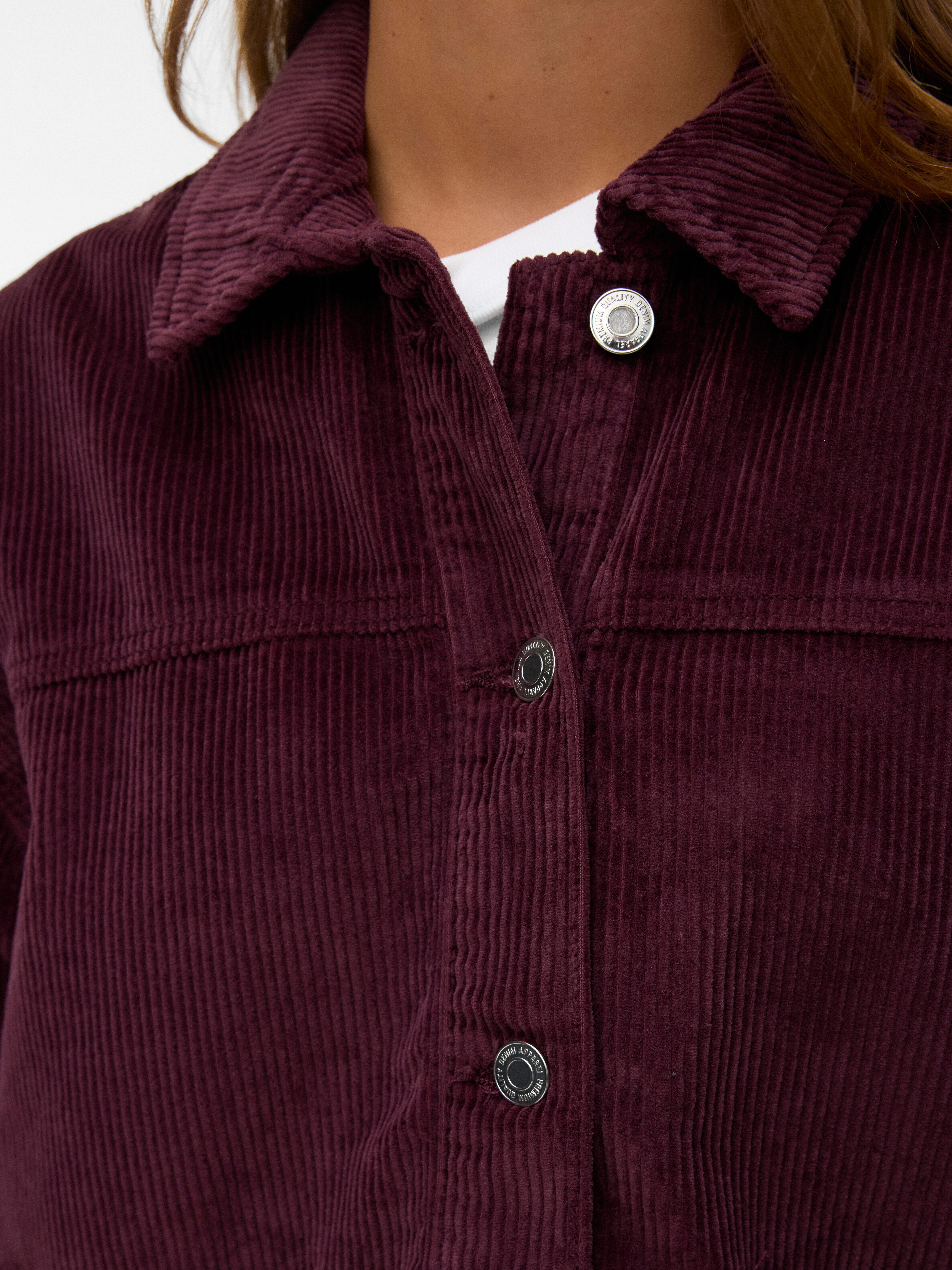 Vero Moda Cordjasje VMJAMIE LS CORDUROY SHACKET MIX NOOS