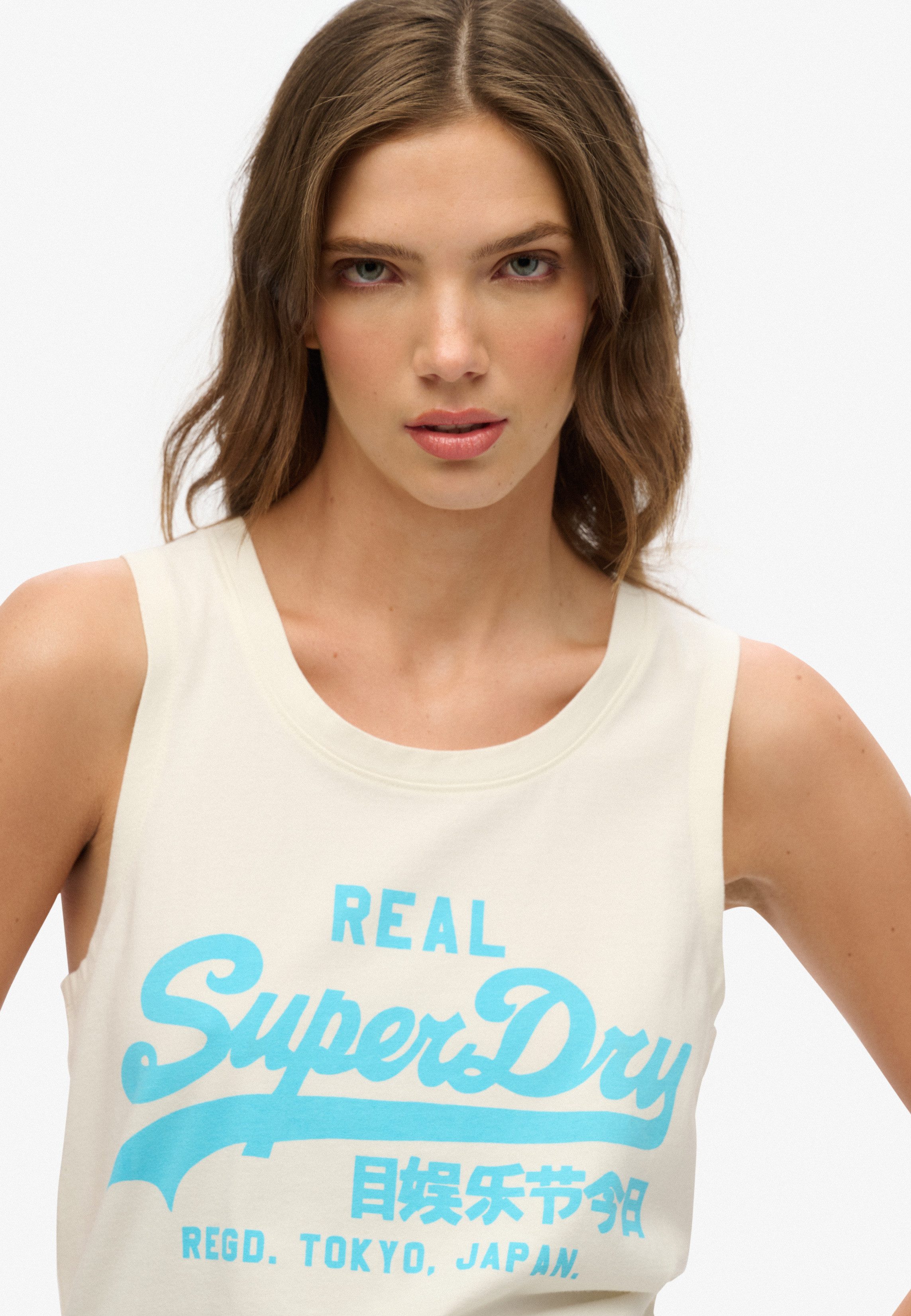 Superdry Tanktop VL NEON SCOOP NECK TANK