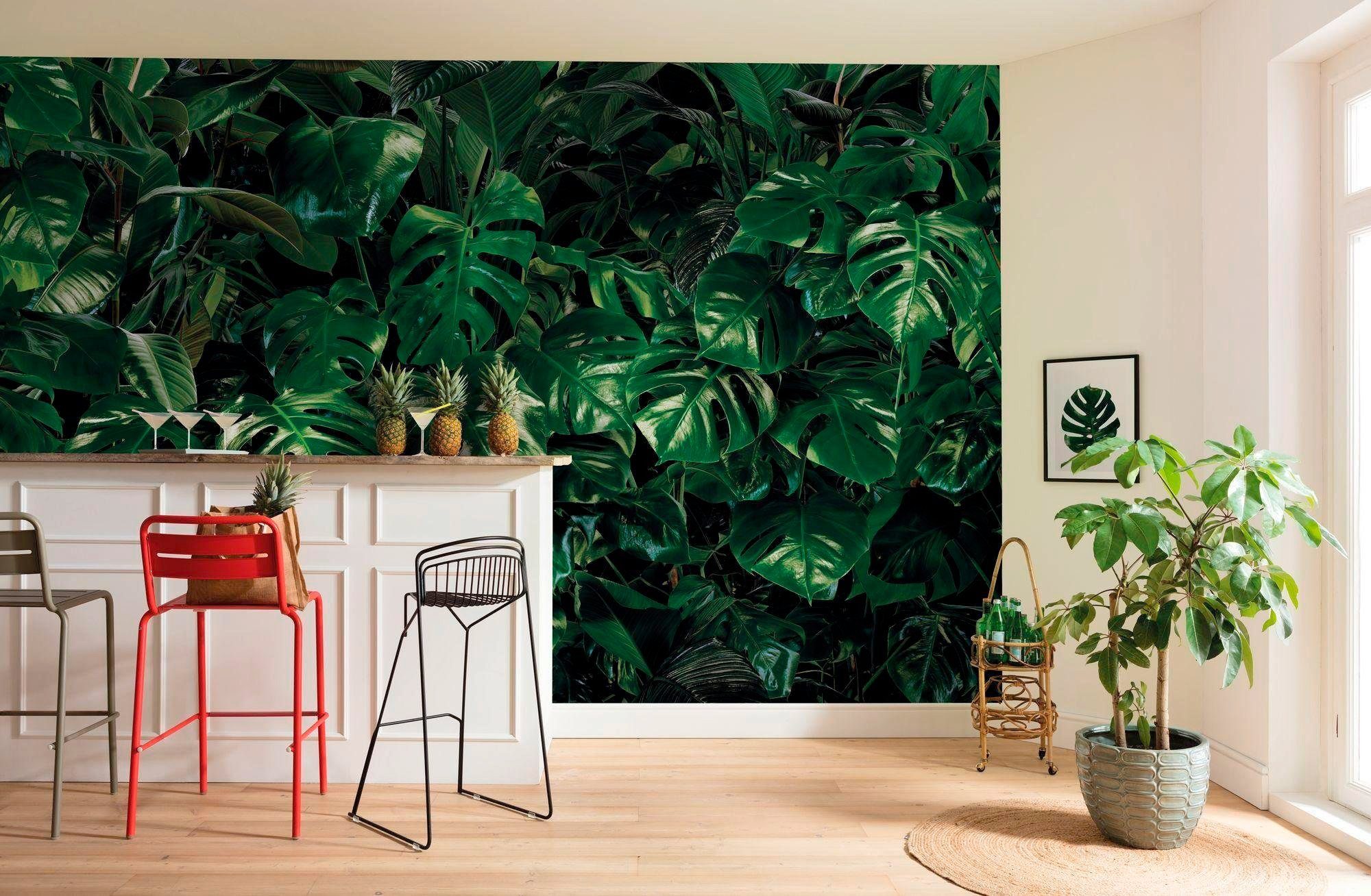 Komar Vliesbehang Digitale print vlies - Tropical Wall - Afmeting 400 x 250 cm (1 stuk)