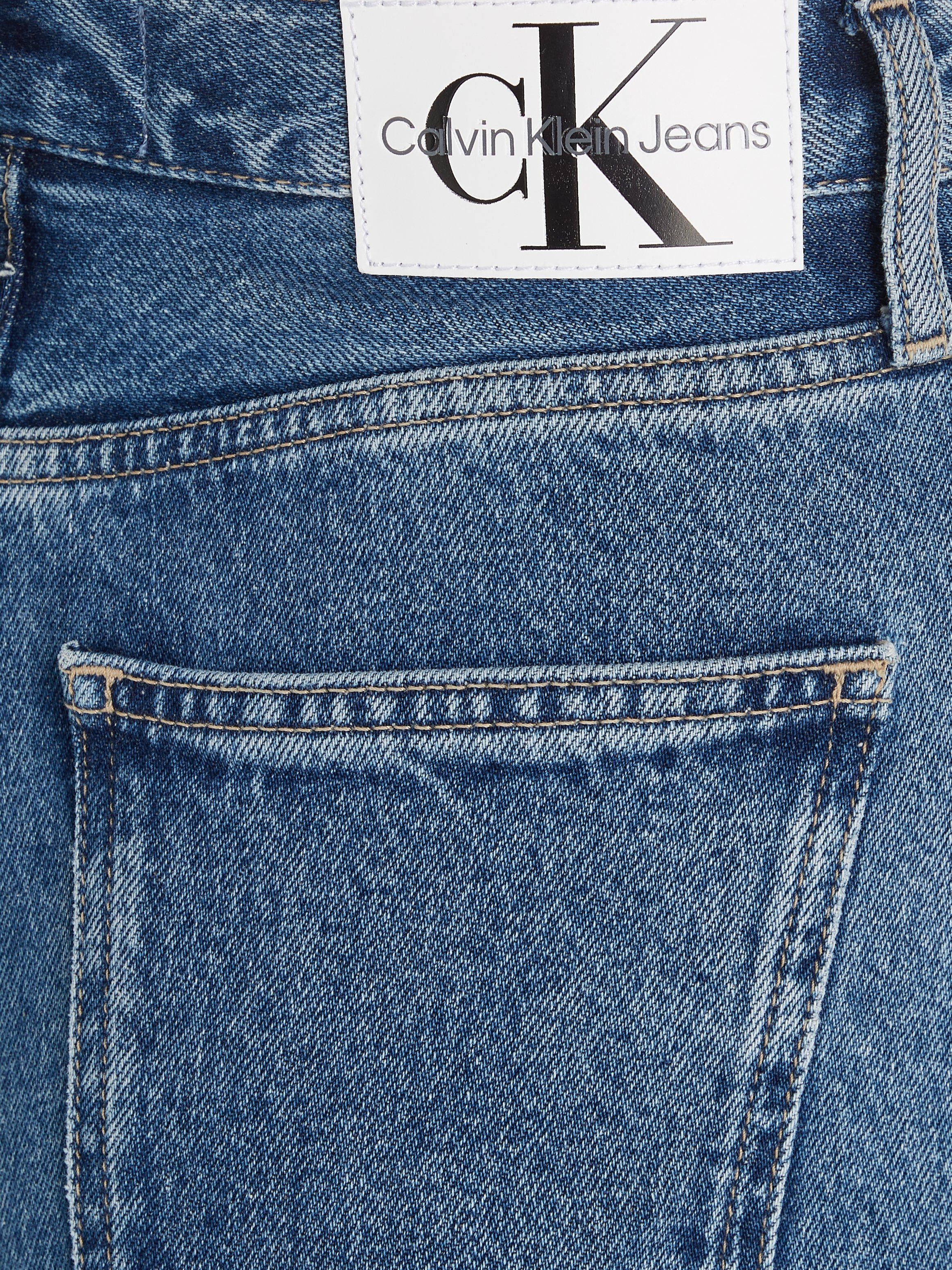 Calvin Klein Straight jeans HIGH RISE STRAIGHT