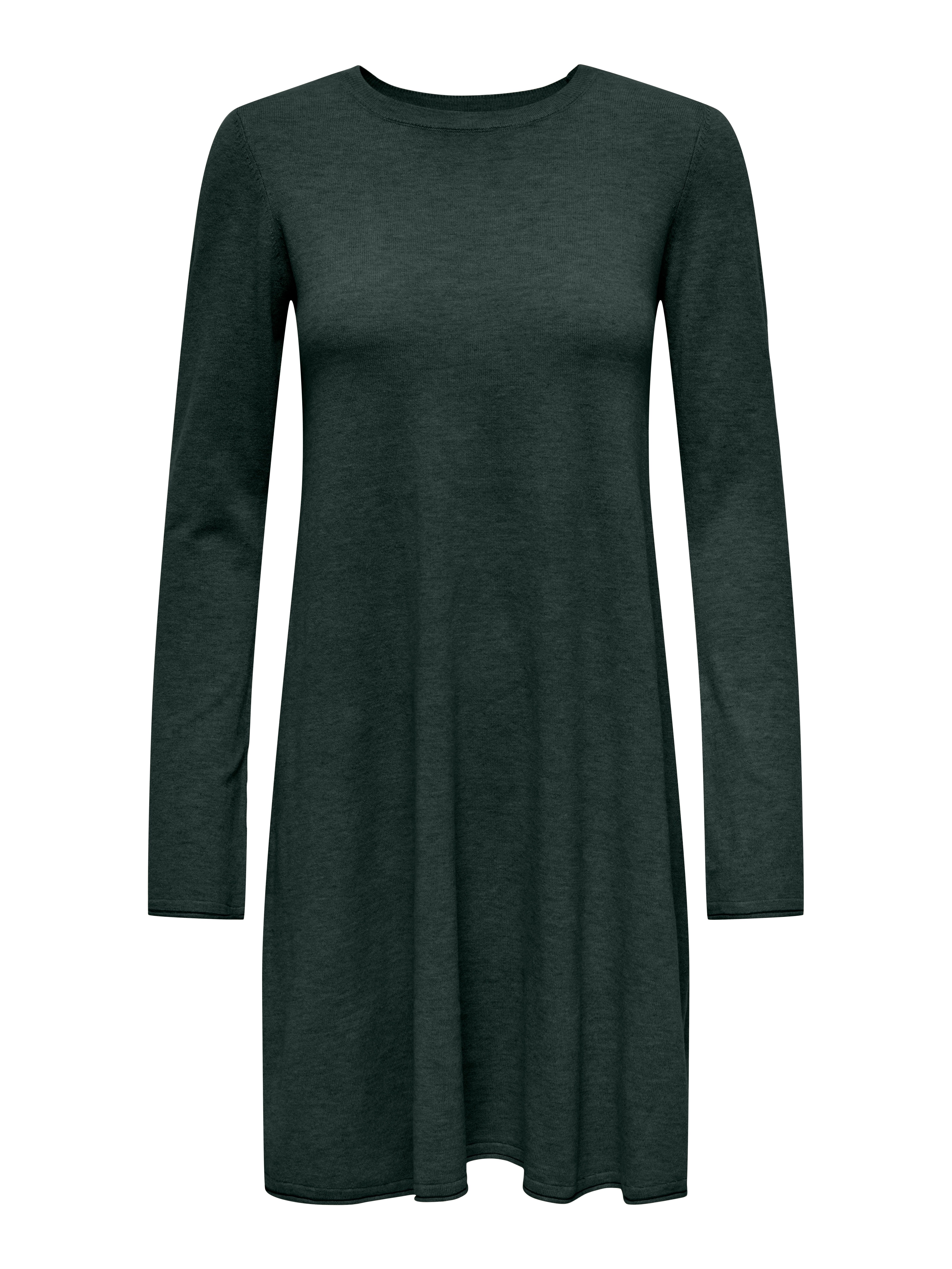 Only Midi-jurk ONLAMALIO LIFE LS ONECK DRESS KNT