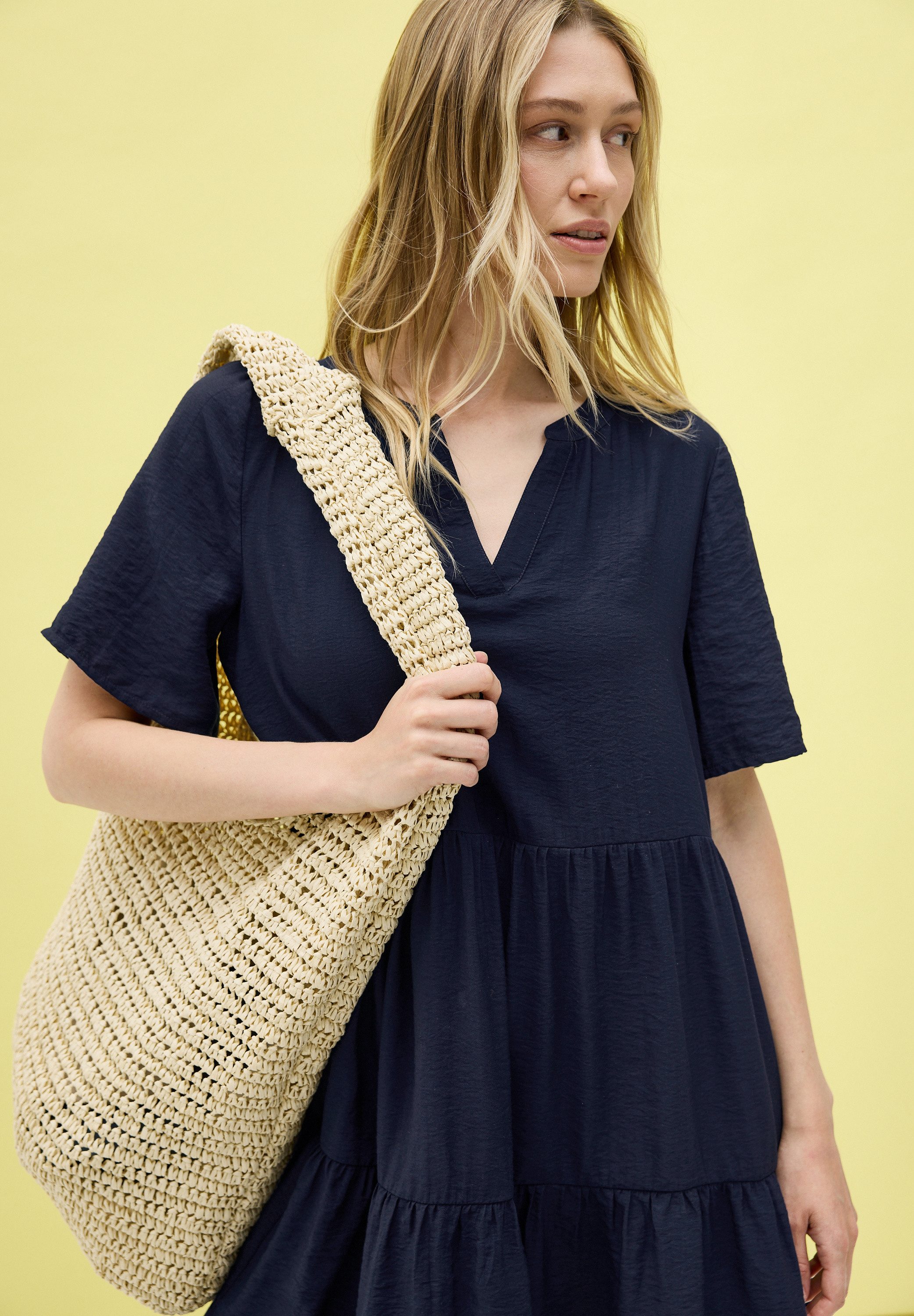 Cecil Mini-jurk met ruches