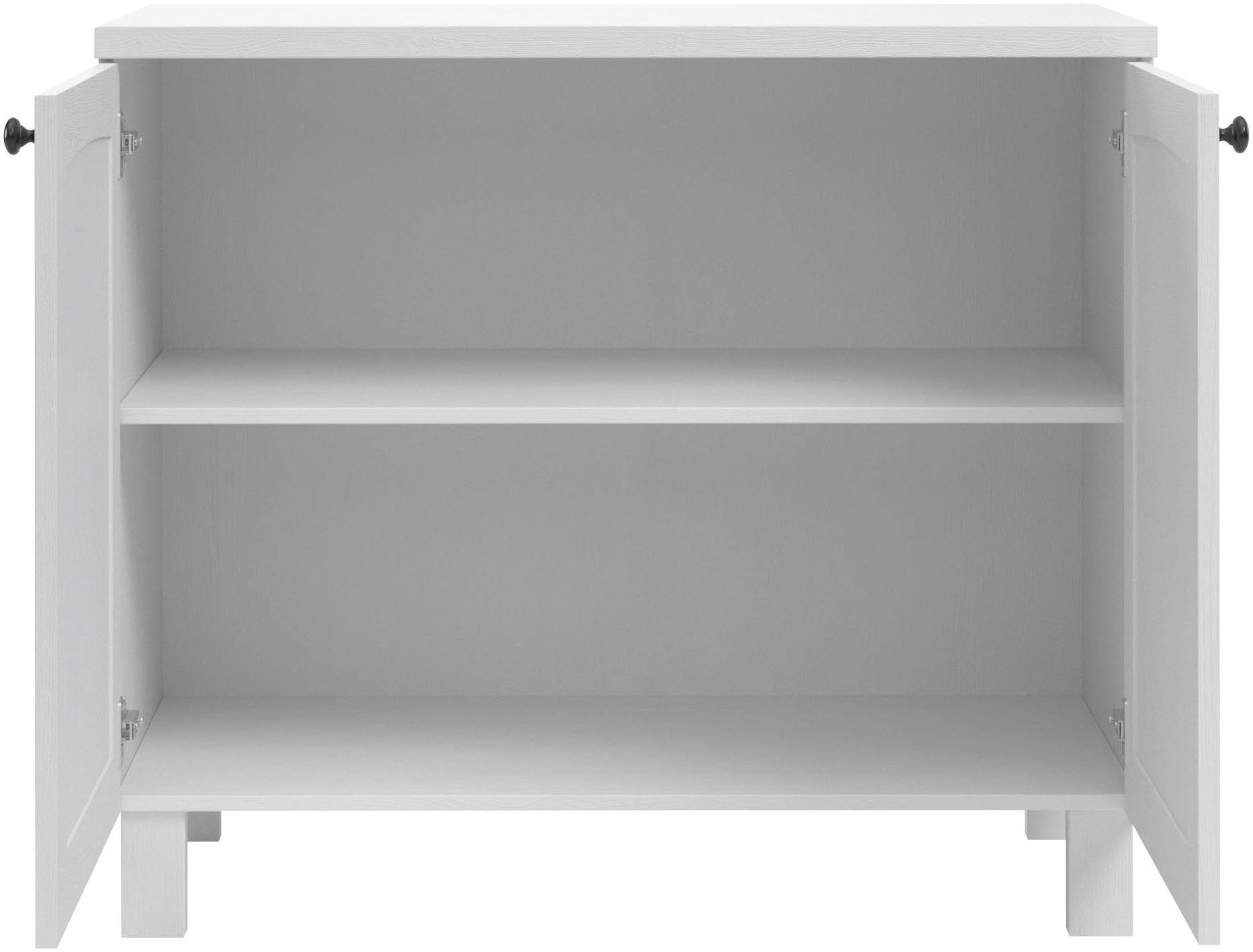 Kochstation Onderkast KS-Osby Massief grenen, breedte 100 cm, 2 deuren (1 stuk)