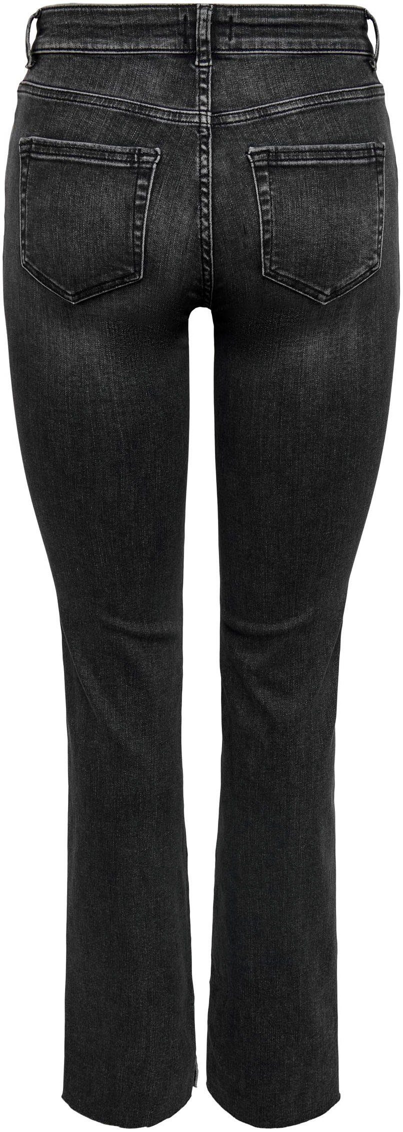 Only Bootcut jeans ONLBLUSH HW SLIT FLR RAW DNM
