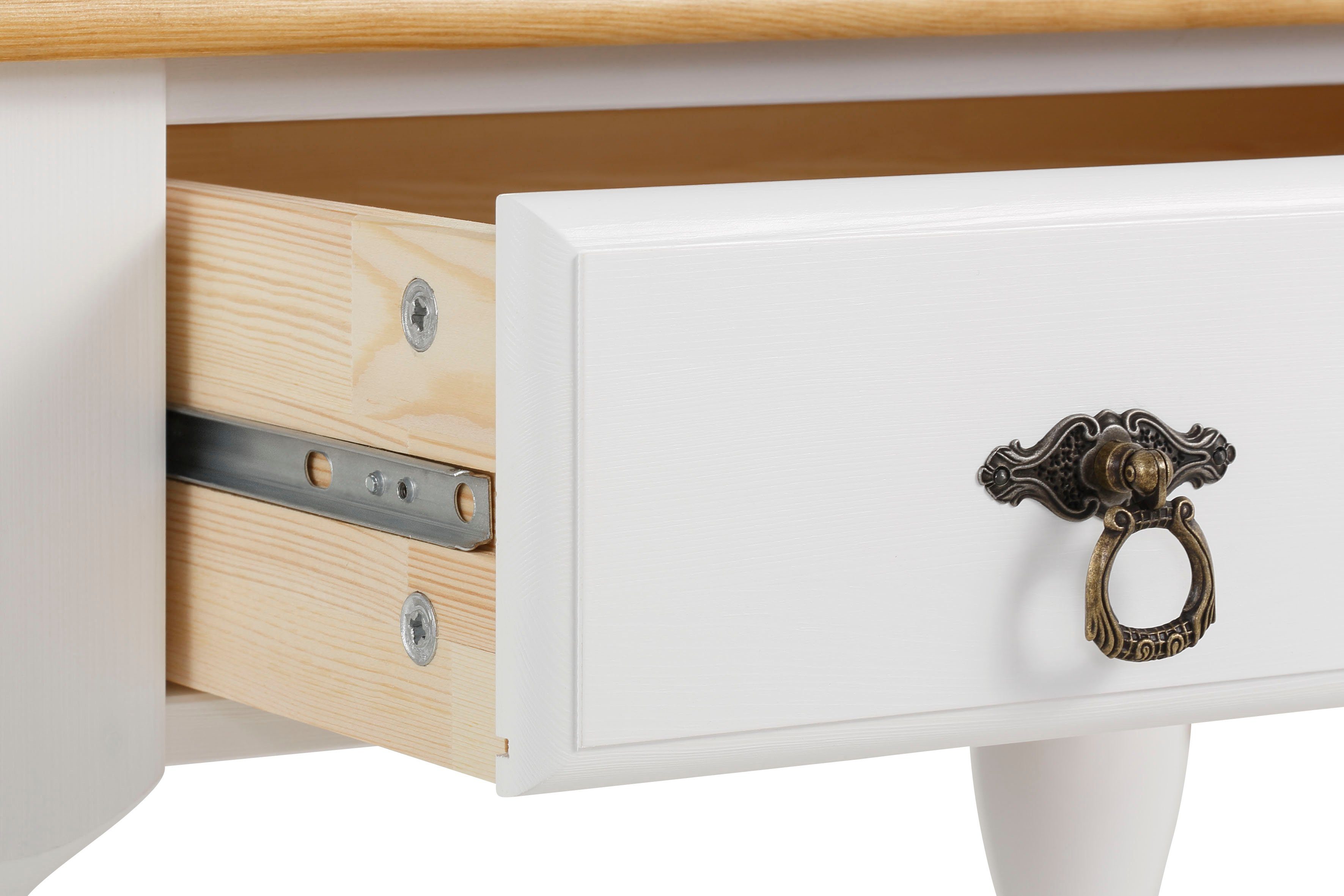 Home affaire Salontafel Sulm met een lade en een plank