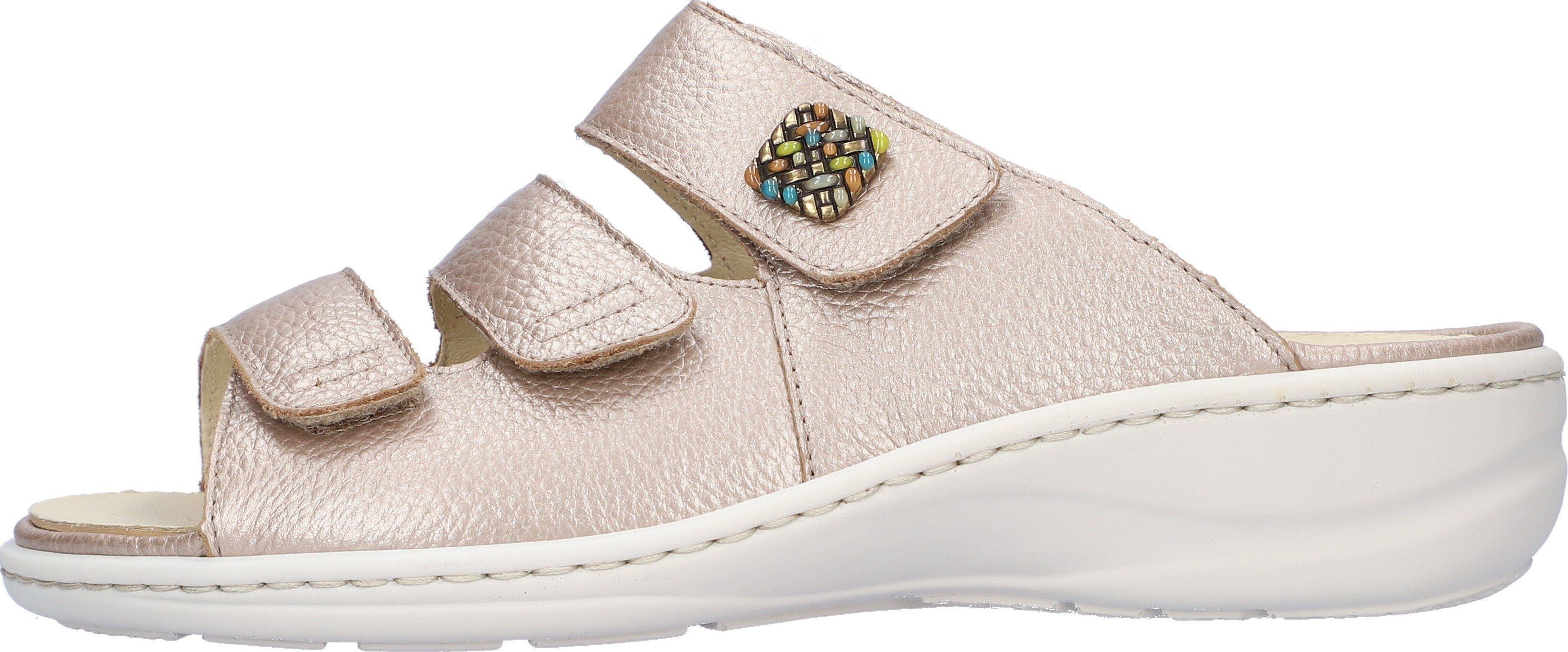Waldläufer Slippers HERIA sleehak, zomerschoen, slippers in breedte h, klittenband