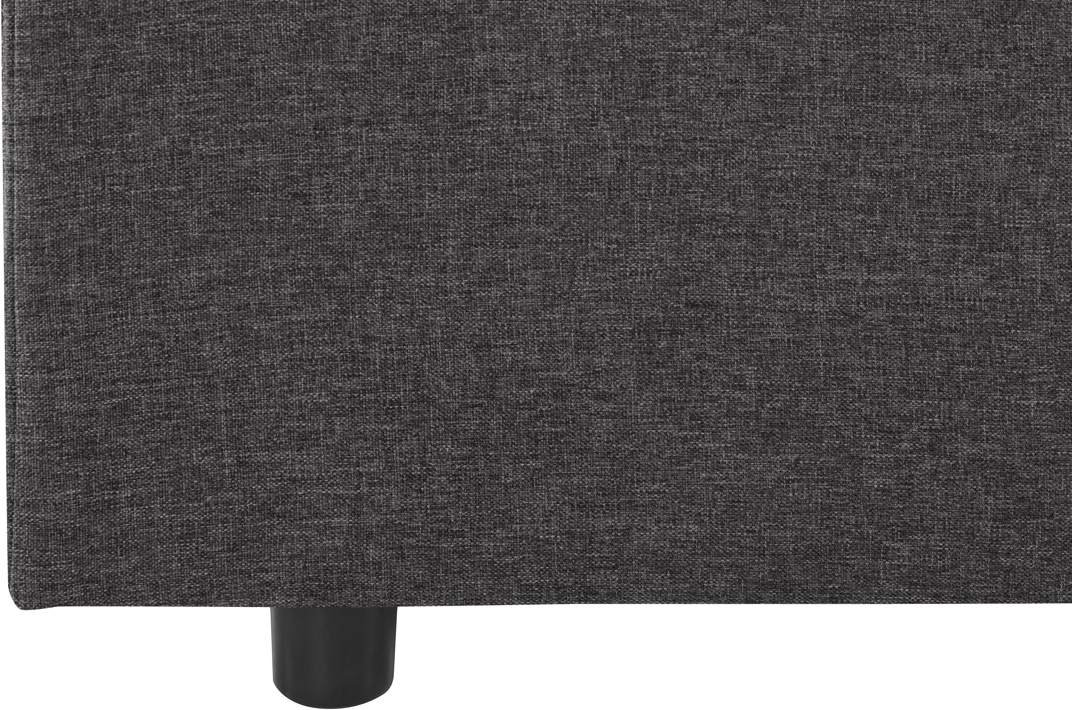 INOSIGN Boxspring Luan Laden, ledverlichting en topmatras, in breedte 120 cm en 180 cm