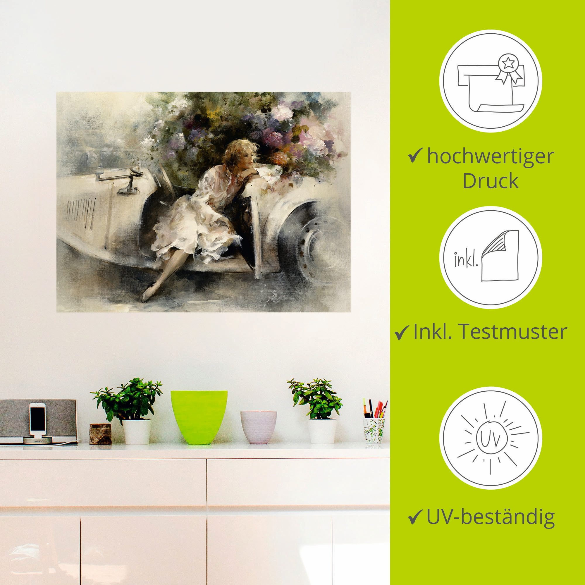 Artland Artprint Dagdromer als artprint op linnen, poster, muursticker in verschillende maten