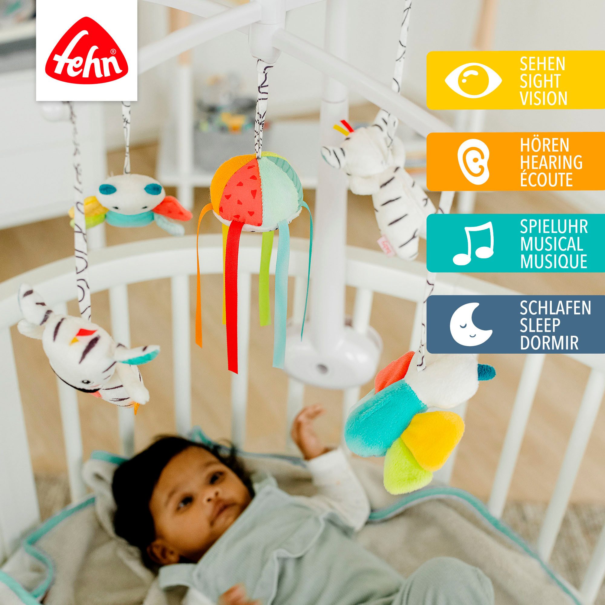 Fehn Mobiel DoBabyDoo met speeldoos
