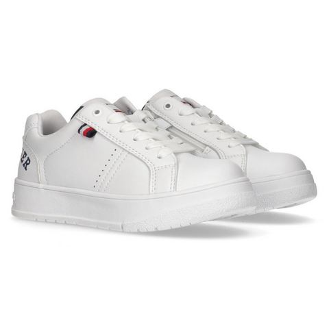 NU 20% KORTING: Tommy Hilfiger Sneakers LOGO LOW CUT LACE-UP SNEAKER