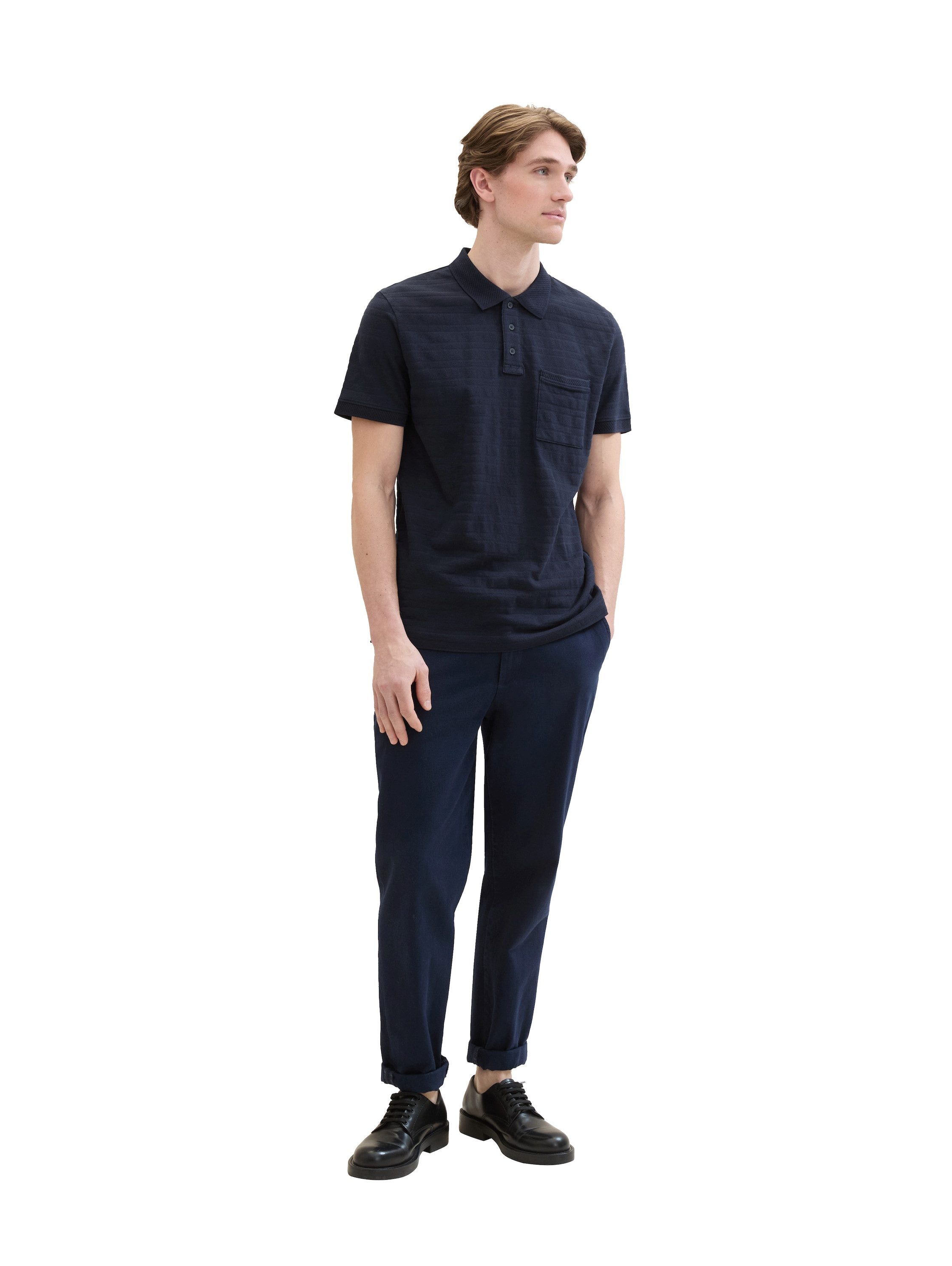 Tom Tailor Poloshirt met structuur
