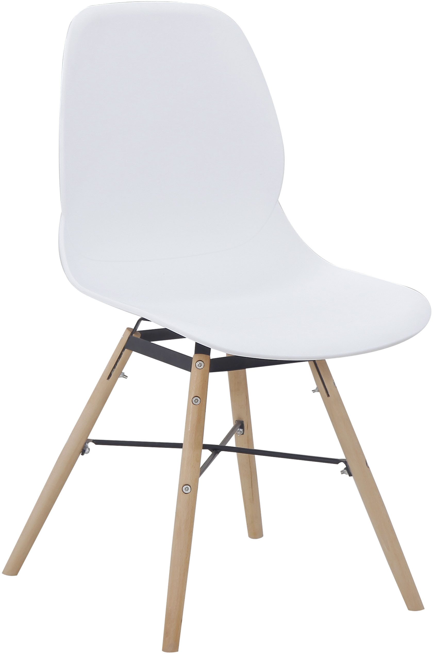 Kayoom Stoel met 4 poten Stoel Amy 110 2-delige set, praktisch set, comfortabele kunststofstoel (set, 2 stuks)