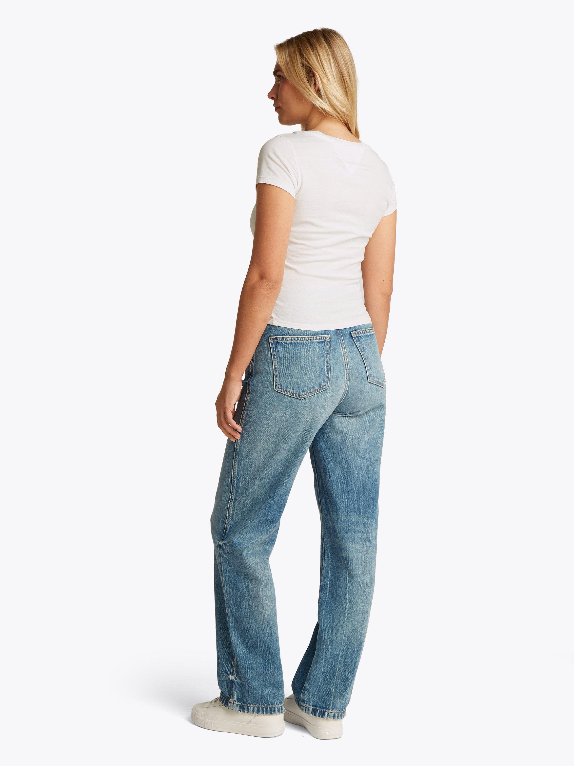 TOMMY JEANS T-shirt TJW SLIM V-NECK TEE
