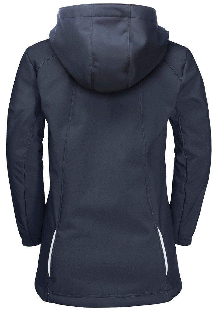 Jack Wolfskin Softshell-jas KISSEKAT COAT GIRLS