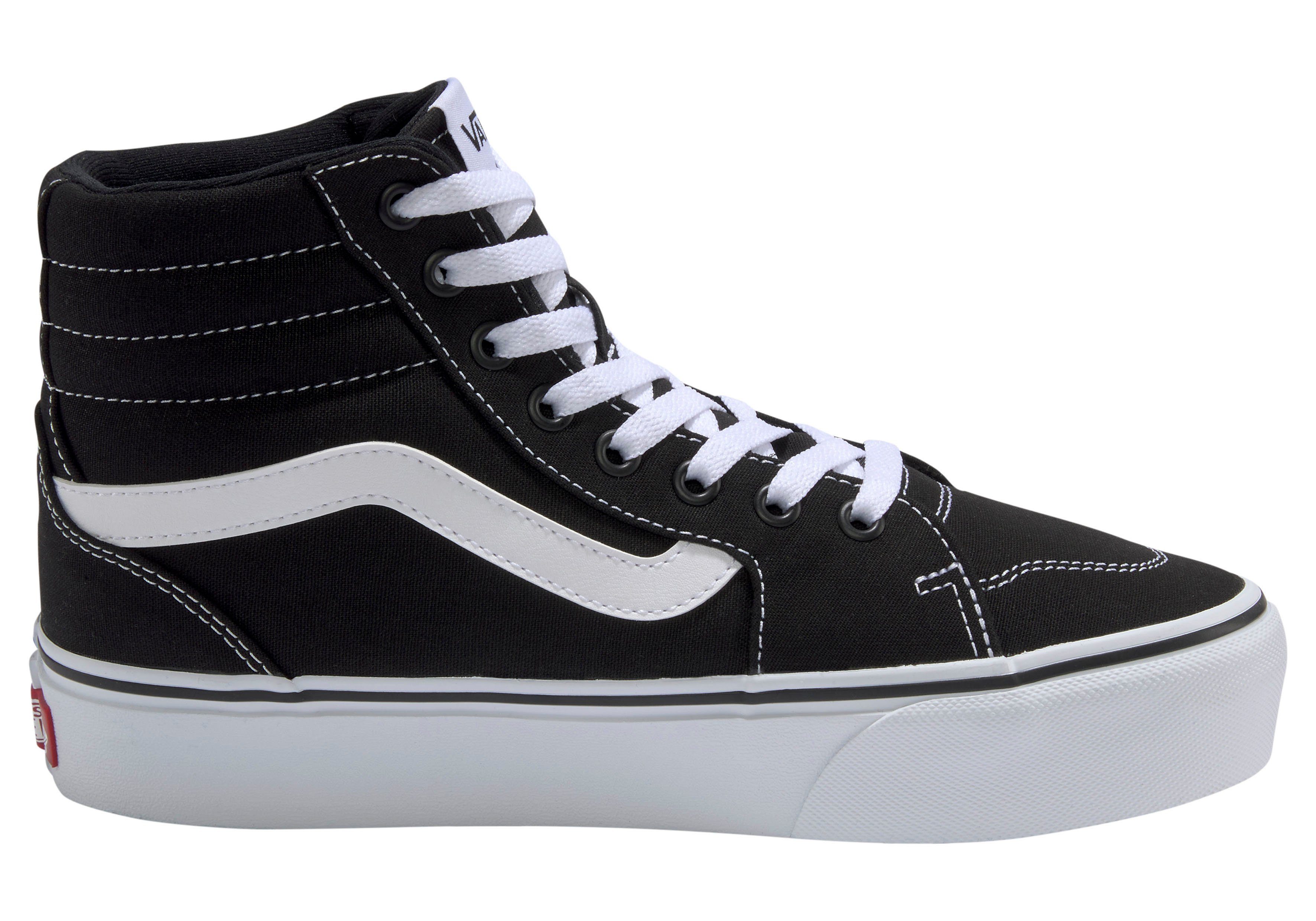 Vans Plateausneakers Filmore Hi Platform van textielen canvasmateriaal