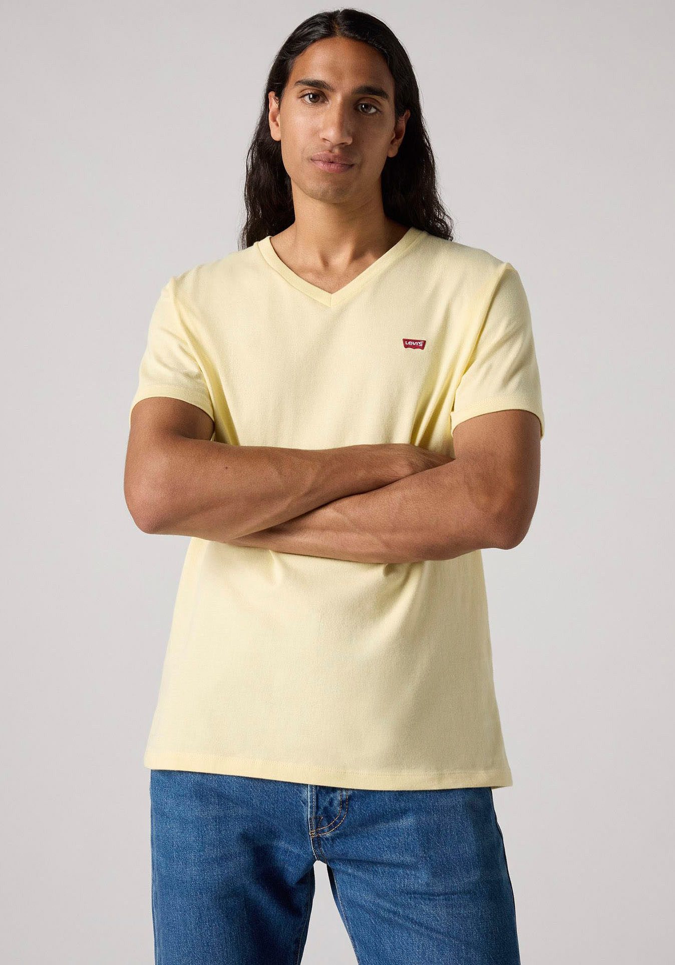 Levi's® Shirt met V-hals LE ORIGINAL HM VNECK