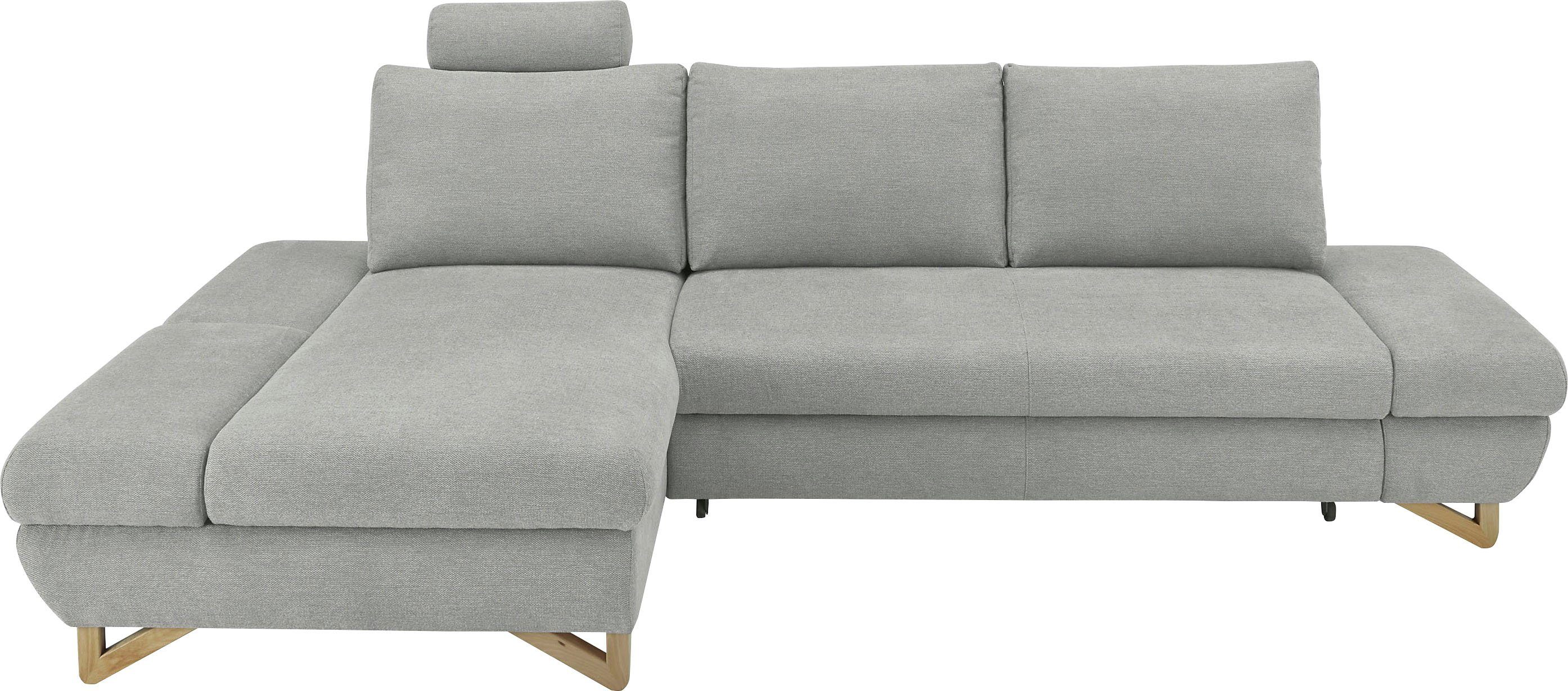 INOSIGN Slaapbank City/Giron comfortabele slaapbank (ligoppervlak 245 x 138 cm) en bedlade