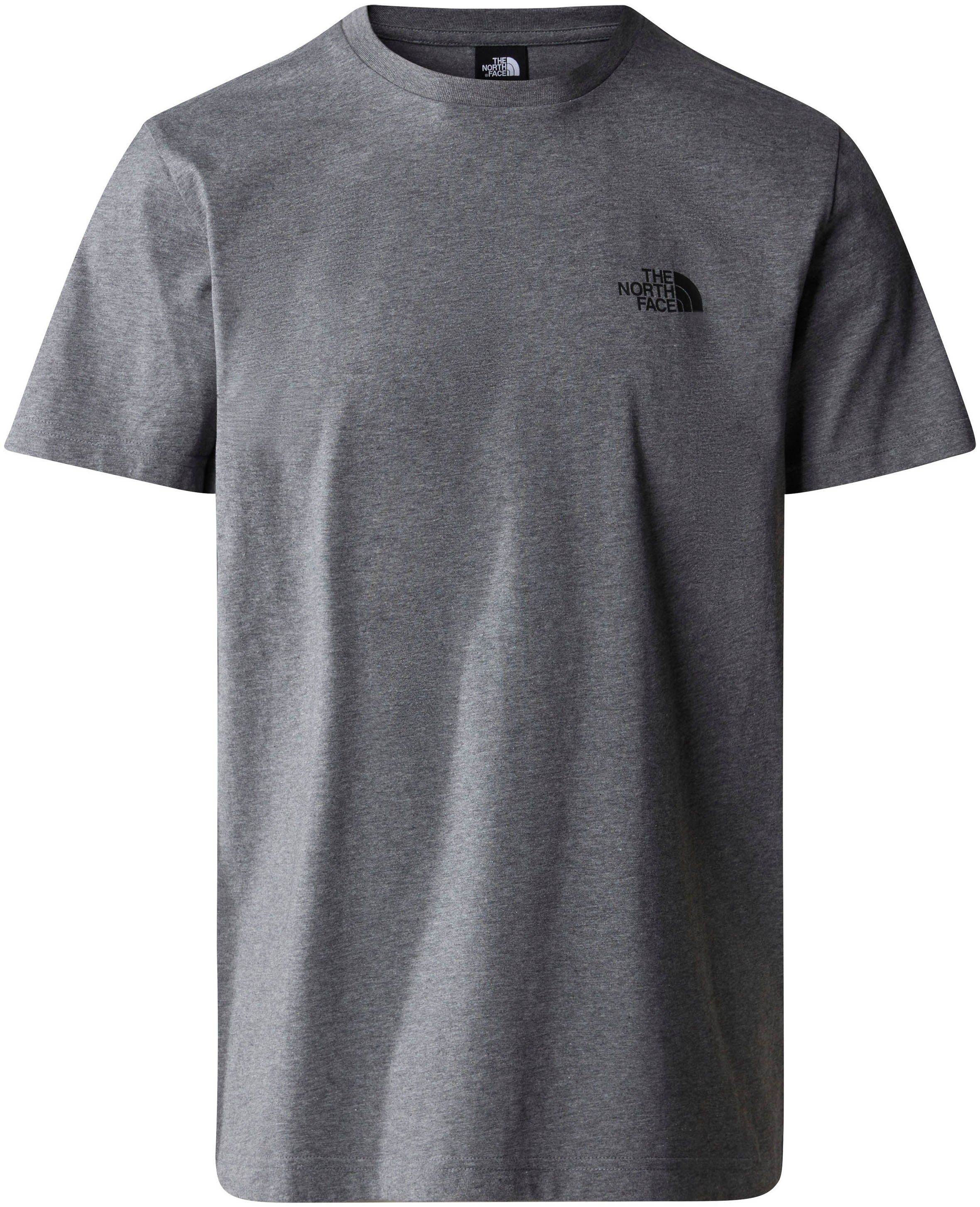 The North Face Simple Dome T-Shirt Grey- Grey