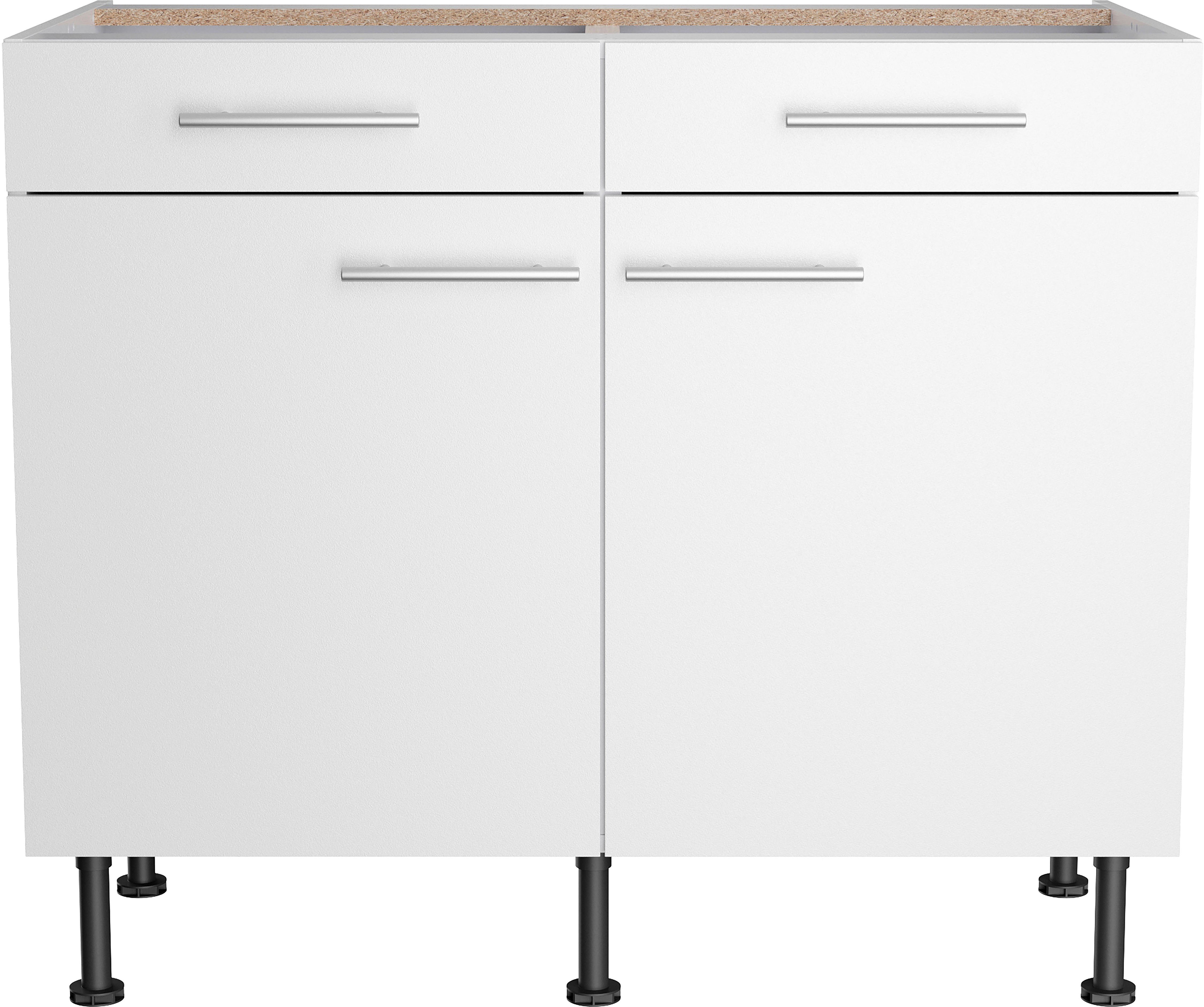 OPTIFIT Onderkast Klara Breedte 100 cm onderkasten wit