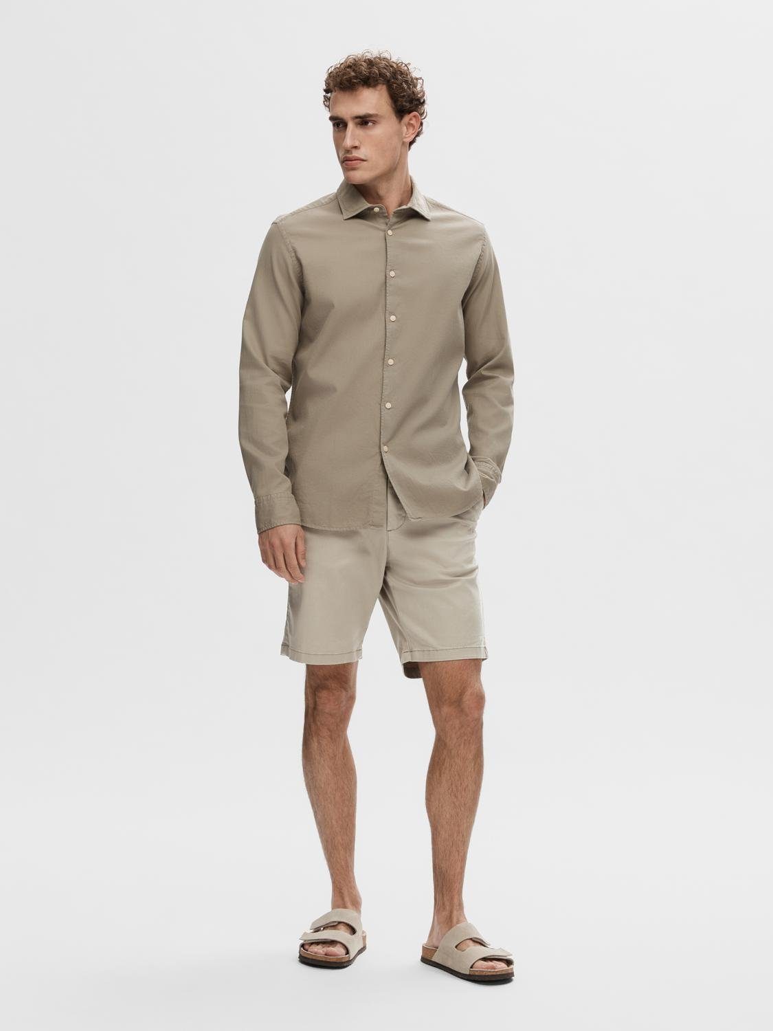 SELECTED HOMME Chino-short SLHSLIM-MILES FLEX SHORTS NOOS