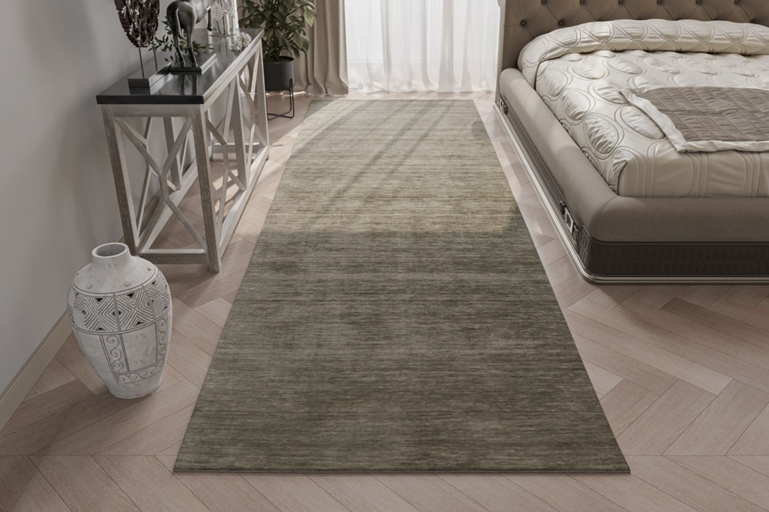 morgenland Loper LORIBAFT TEPPSTAR zuiver scheerwol unikleur