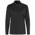 classic basics shirt met staande kraag shirt (1-delig) zwart