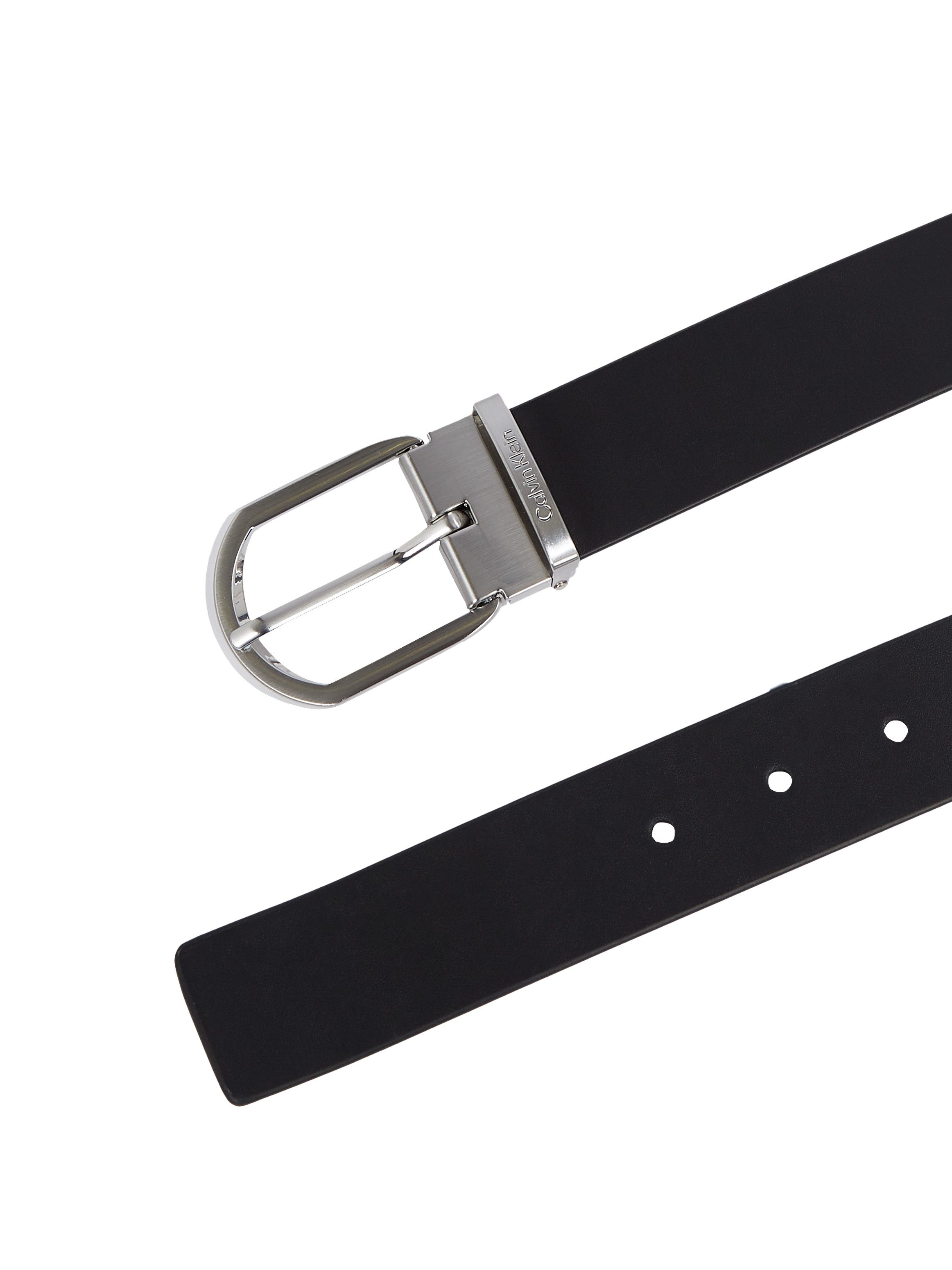 Calvin Klein Leren riem ADJ CASUAL ROUND 35MM