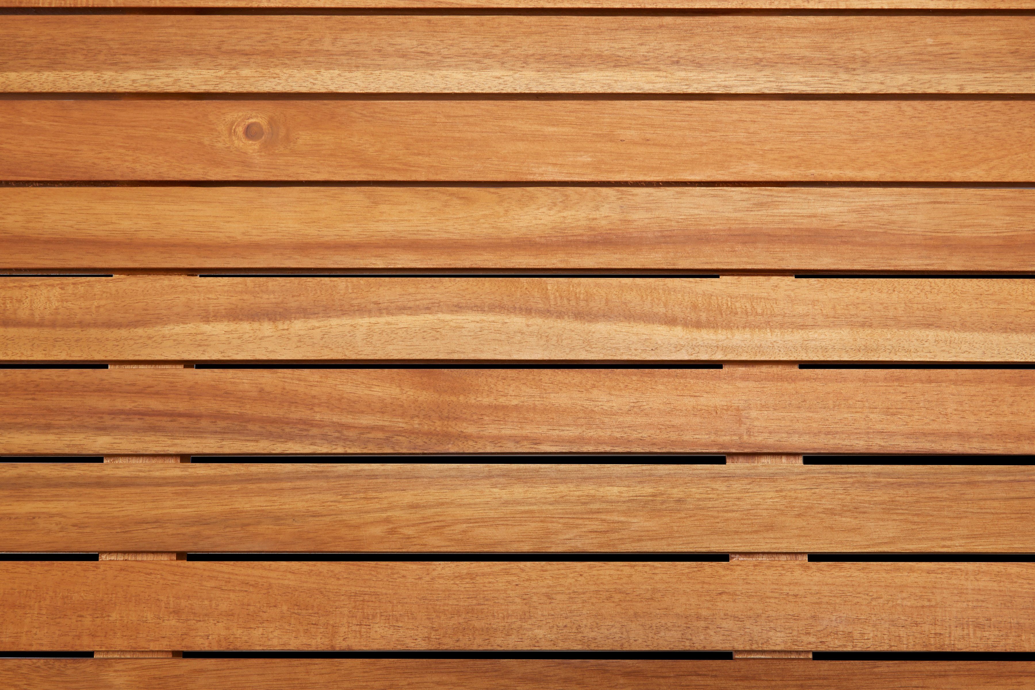 MERXX Tuin-eethoek Toscane 4 stoelen, tafel 110x110x75 cm, polyrotan/acacia (9-delig)