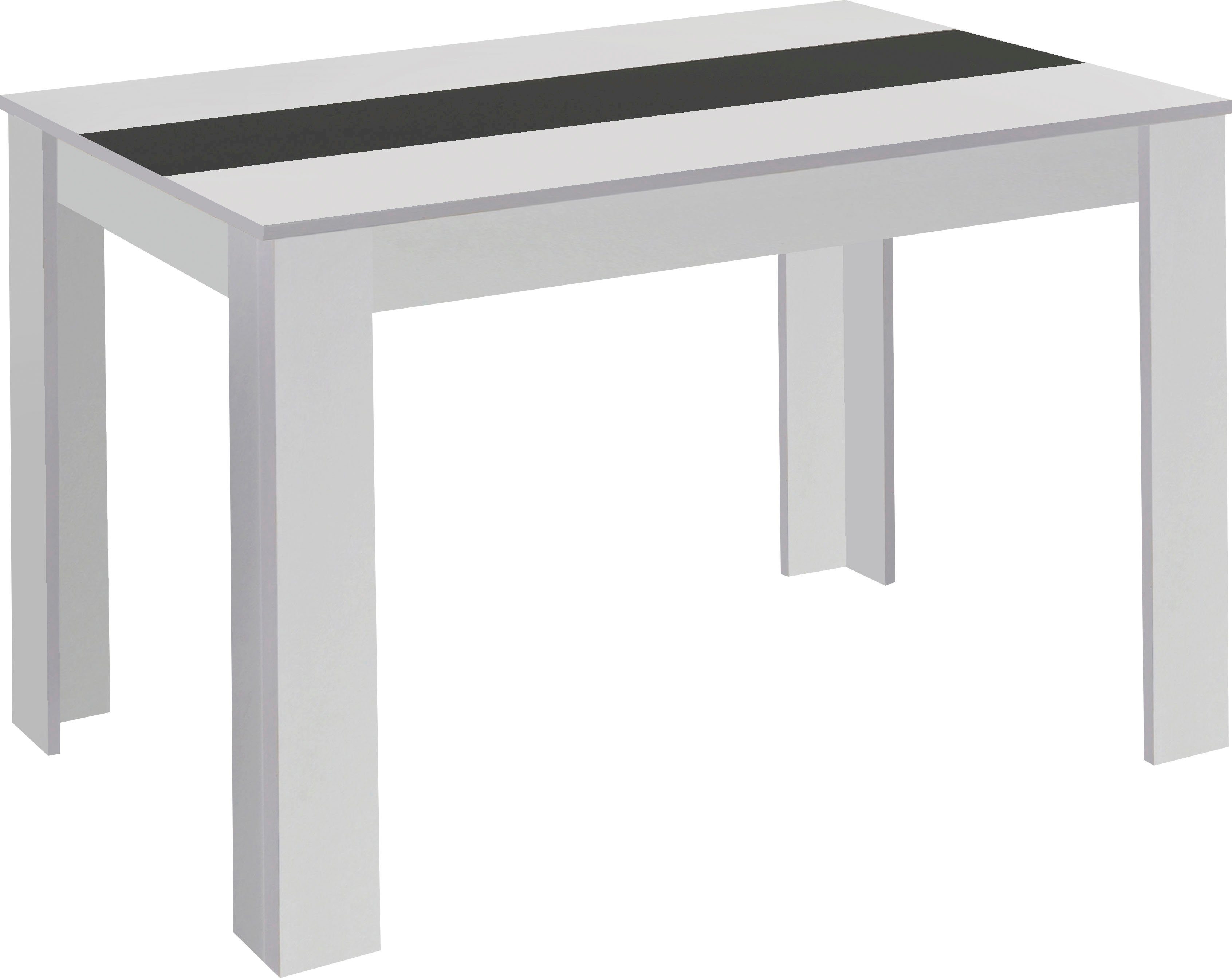 byLIVING Eettafel Nori Breedte 120, 140 of 160 cm, middelste blad keerbaar