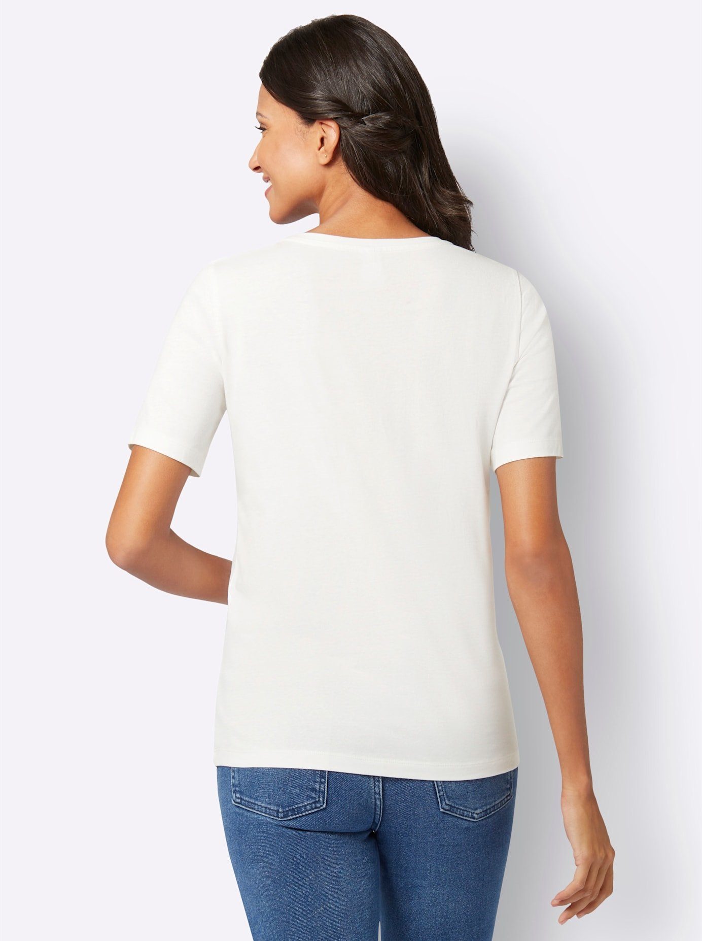 Classic Basics Shirt met korte mouwen (1-delig)