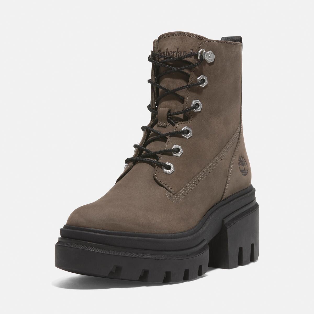 Timberland Veterlaarsjes EVERLEIGH MID LACE UP BOOT Winterschoenen, winterlaarzen, veterschoenen, winterlaarzen