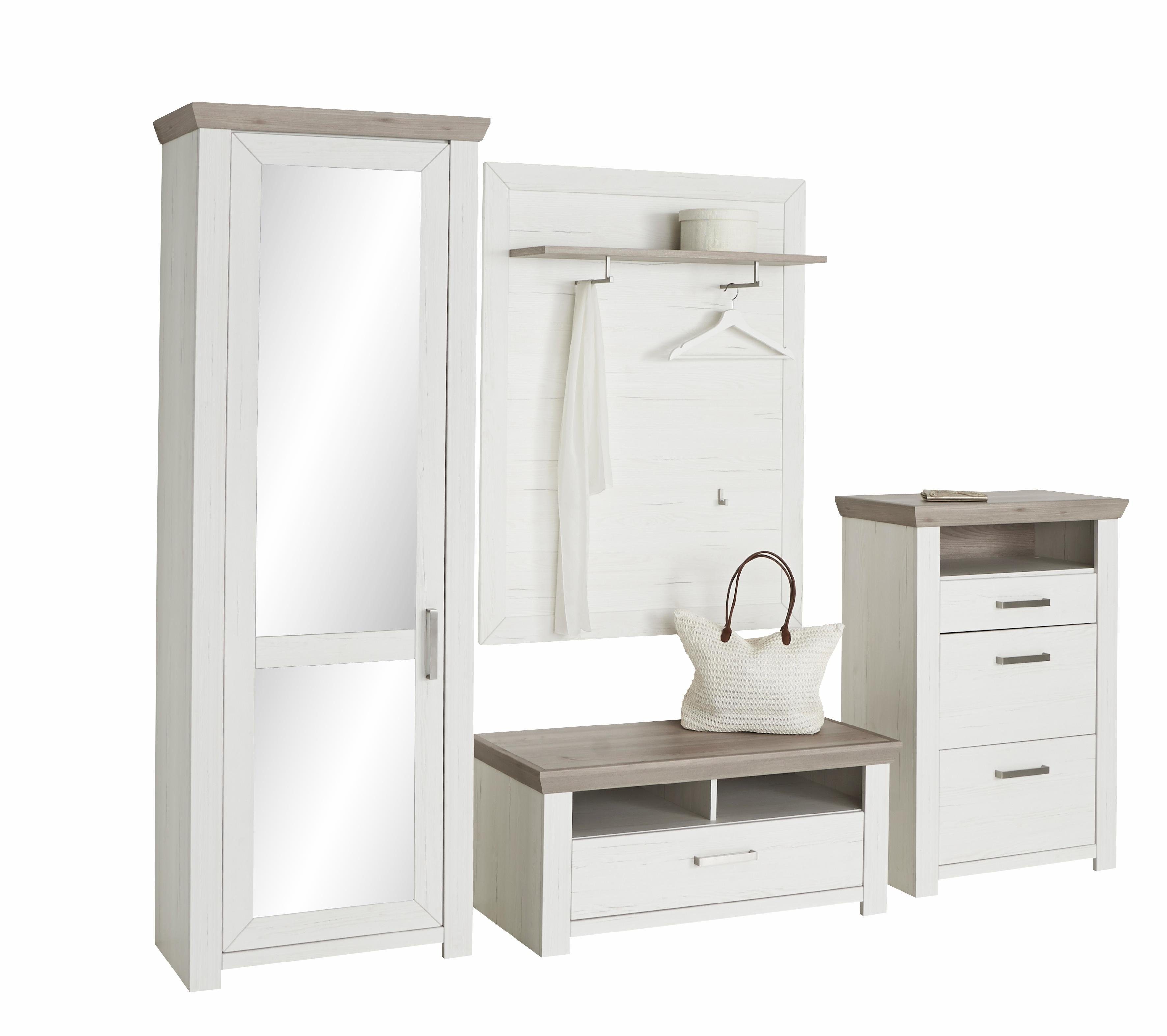 set one by Musterring Halmeubelset York in landelijke stijl (set, 4-delig)