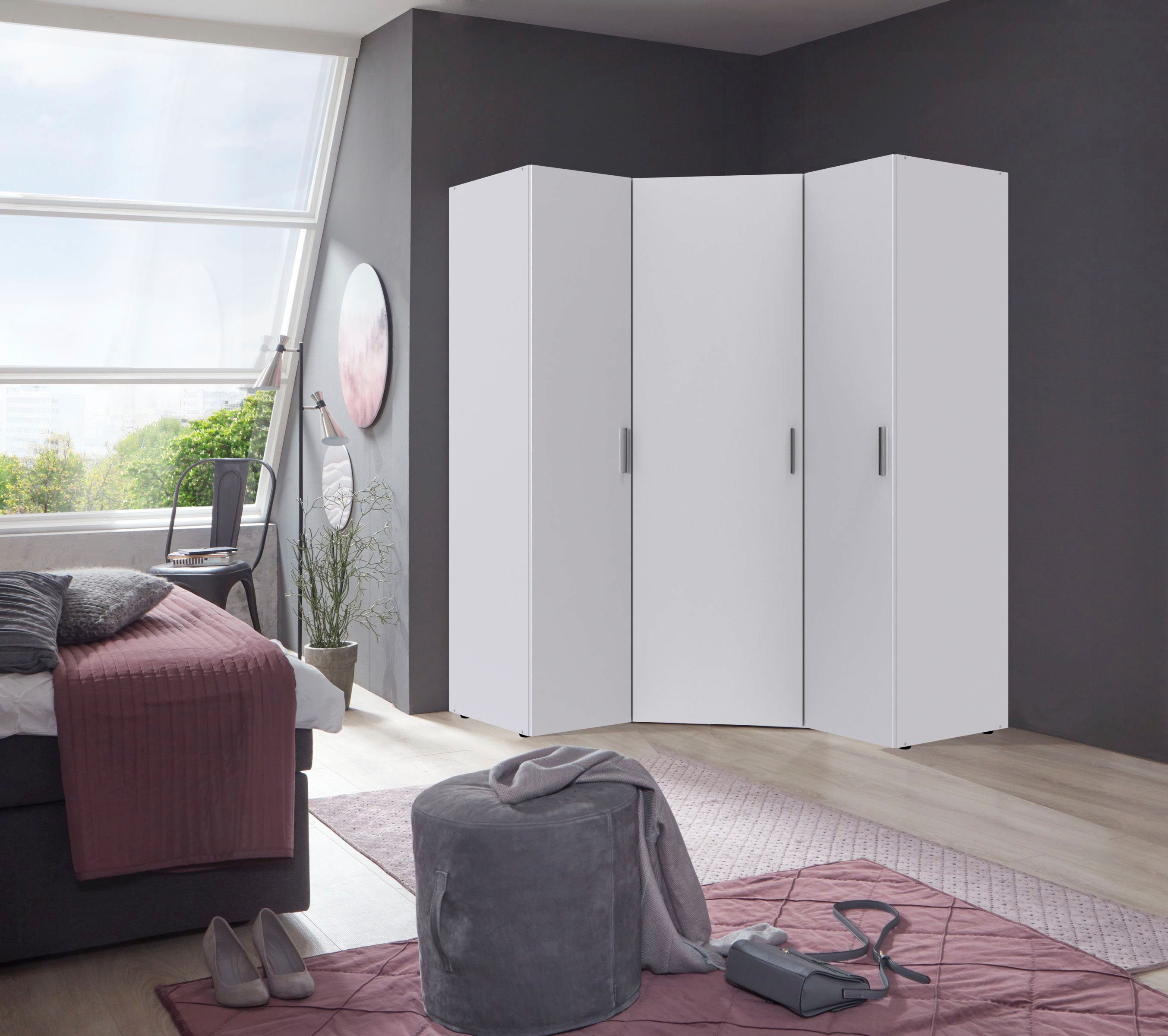 Wimex Kastsysteem Münster Multifunctionele kast (voordeelset) garderobekasten wit