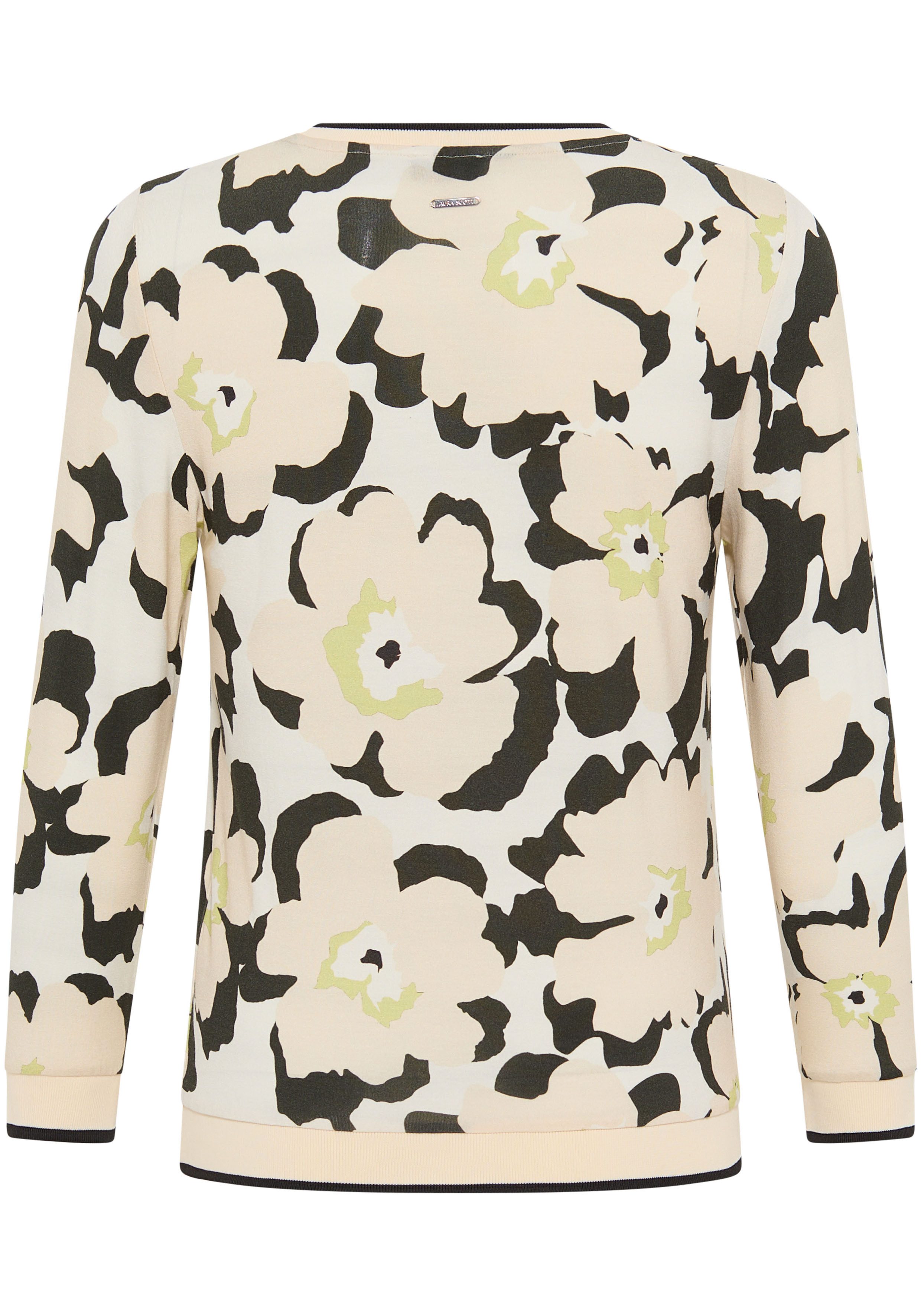 Laura Scott Shirt met 3 4 mouwen met stijlvolle all-over print