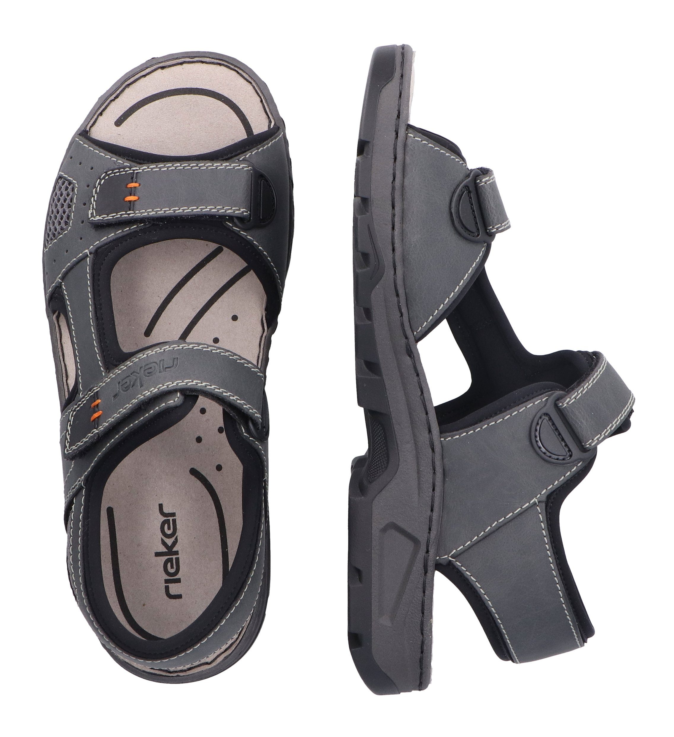 Rieker Sandalen zomerschoen, klittenbandschoen, outdoorschoen, in trekkinglook