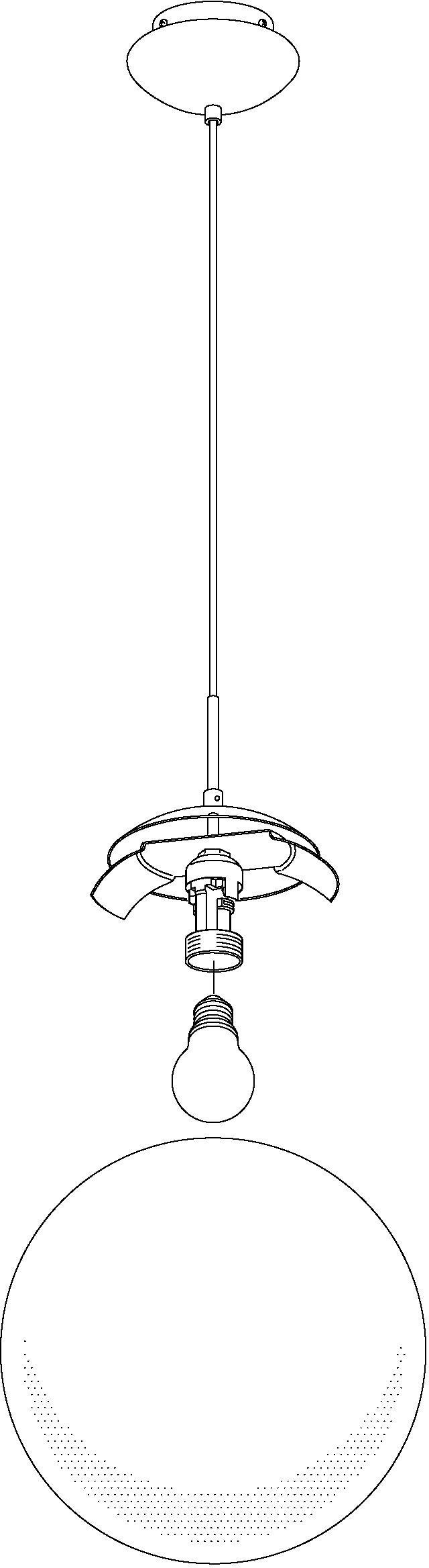 EGLO Hanglamp Rondo Hanglamp, hanglamp