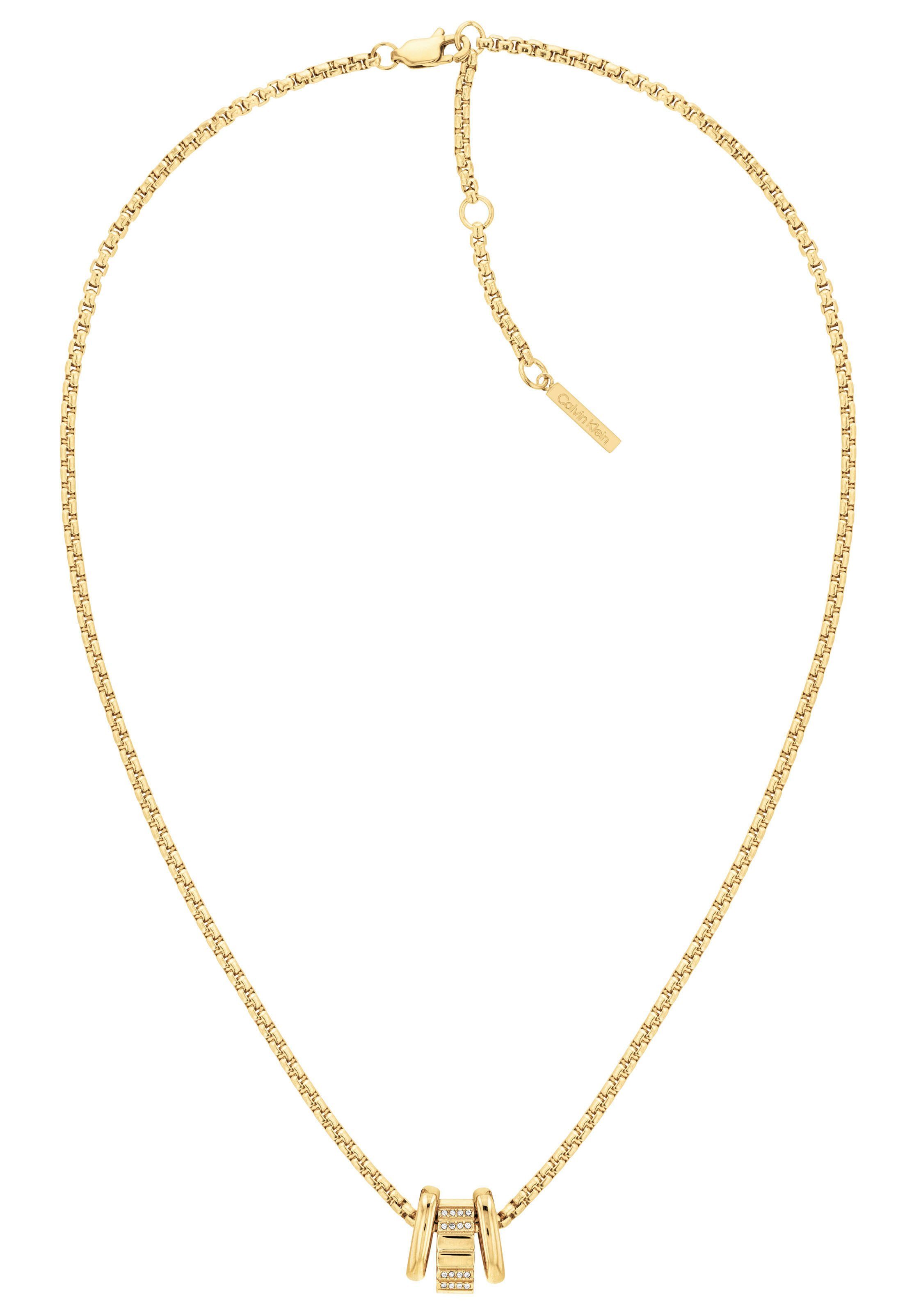 Calvin Klein Ketting met hanger Sieraden roestvrij staal halssieraden halsketting venetiaanse ketting TIMELESS