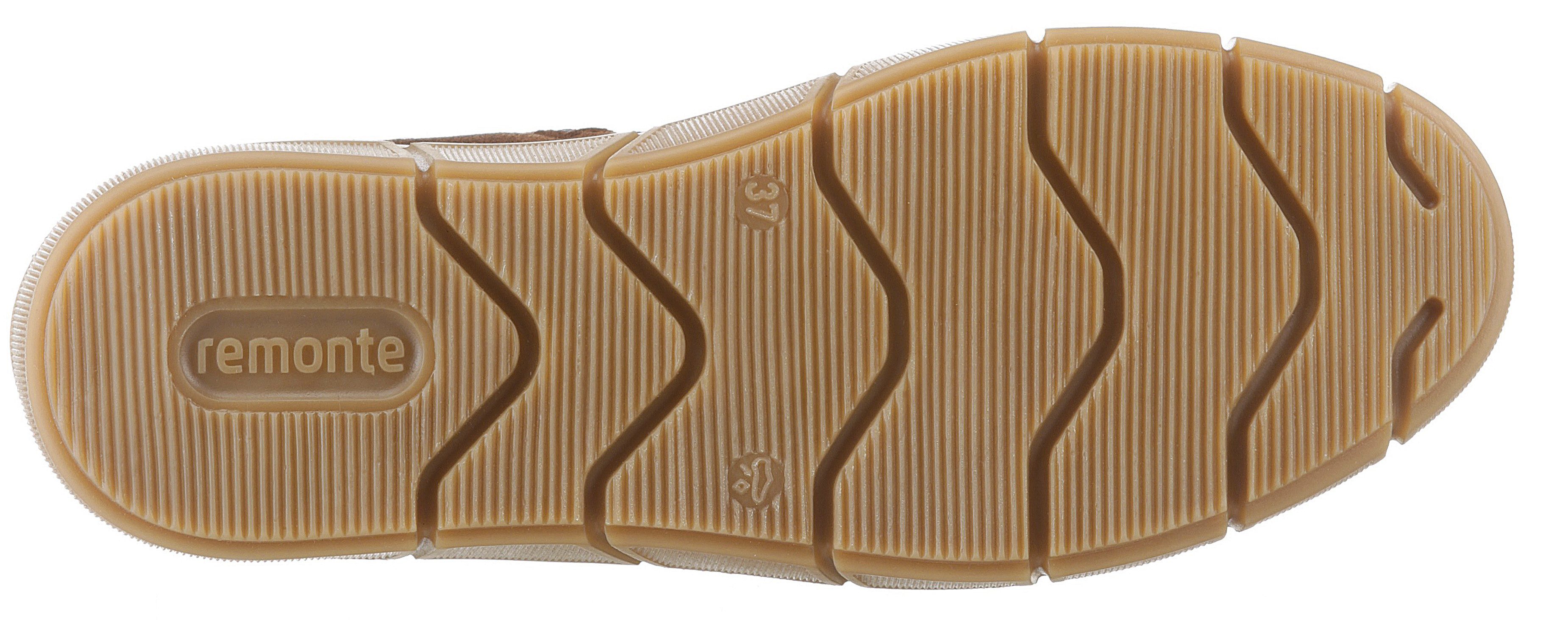 Remonte Chelsea-boots , plateau, enkellaars, ankleboots met extra ritssluiting