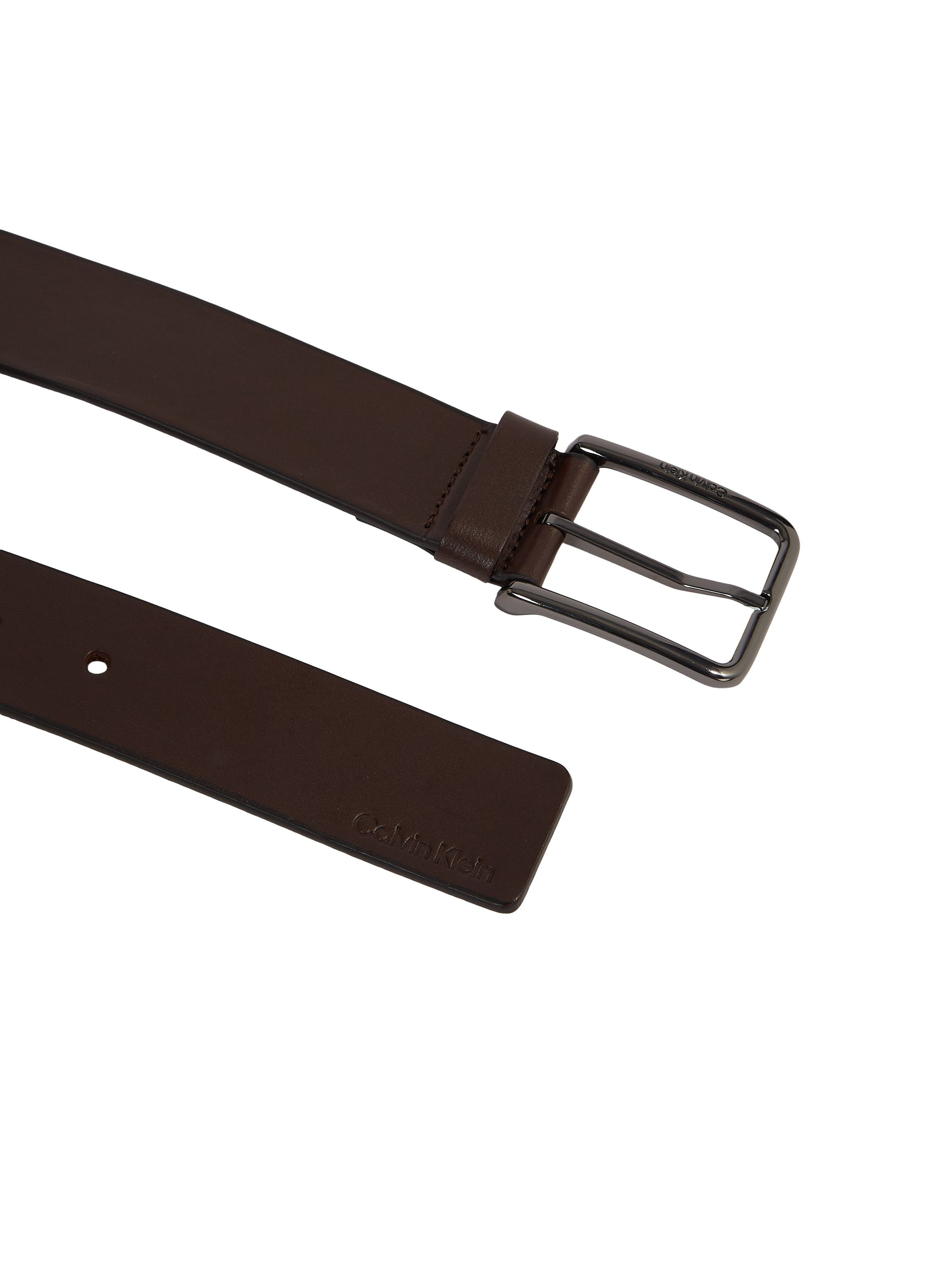 Calvin Klein Leren riem WARMTH 35MM met gestempeld logo